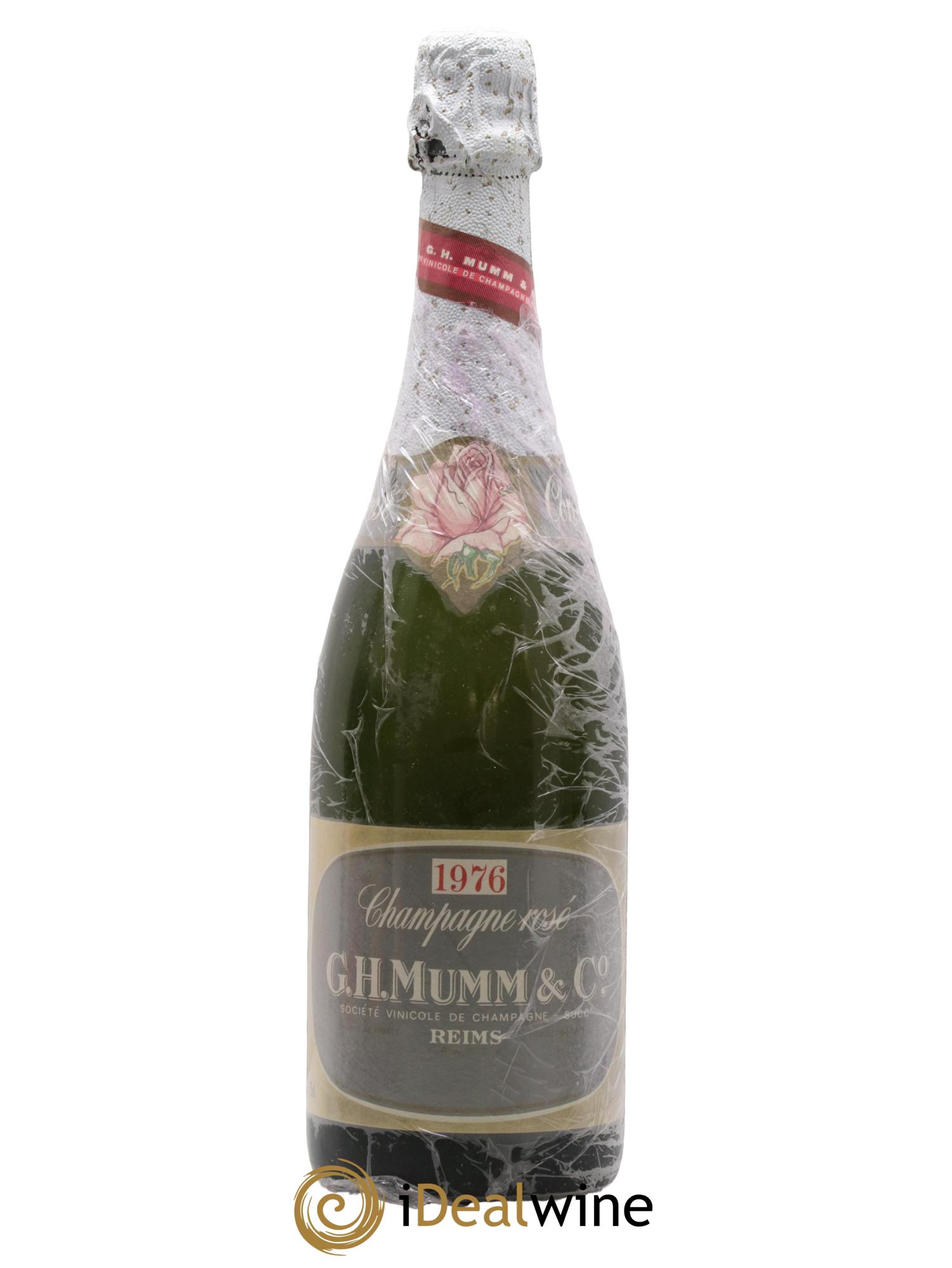 Champagne Cordon Rose G.H. Mumm & C° 1976 - Posten von 1 Flasche - 0