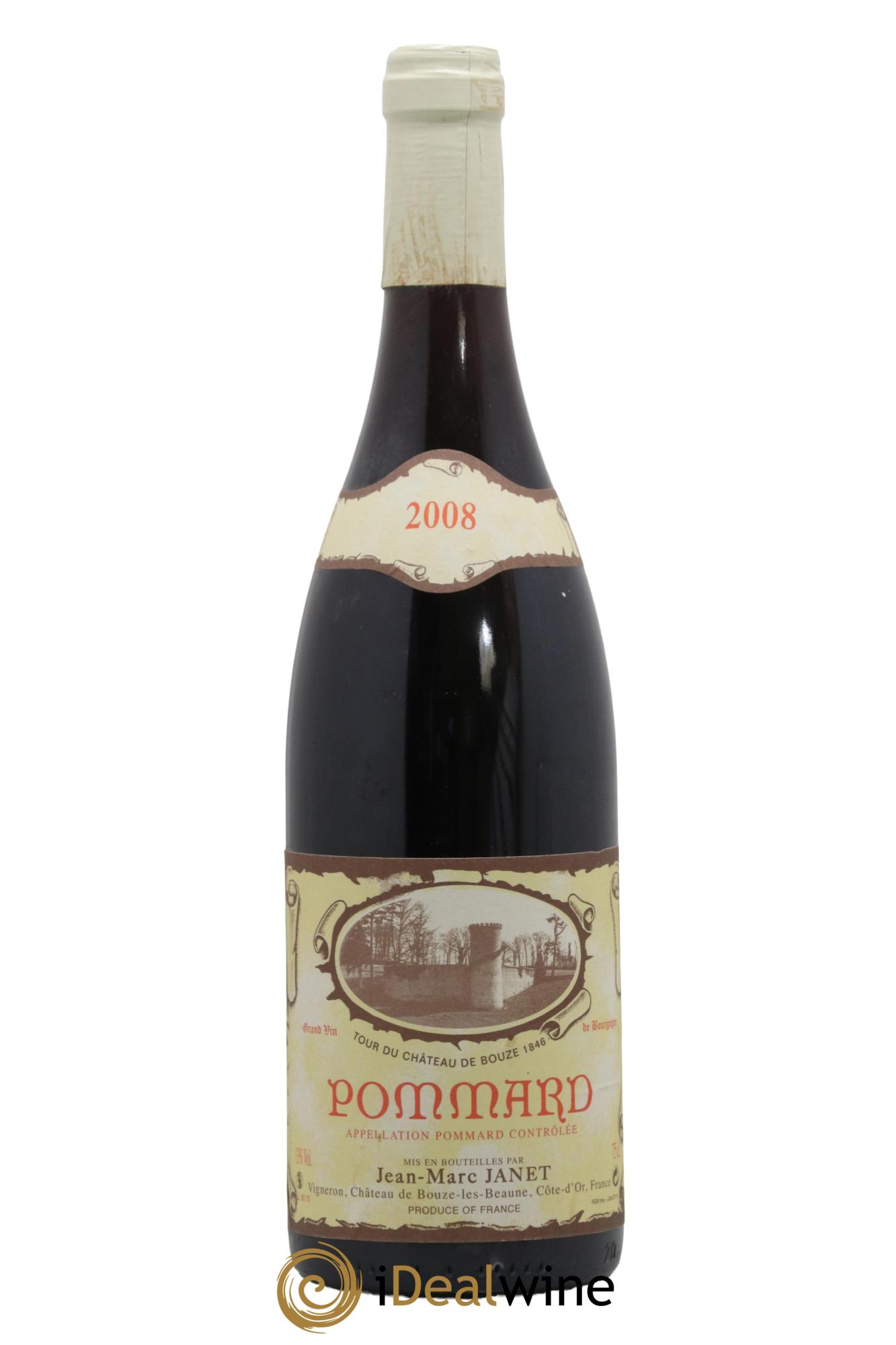 Pommard Domaine Jean Marc Janet 2008 - Posten von 1 Flasche - 0