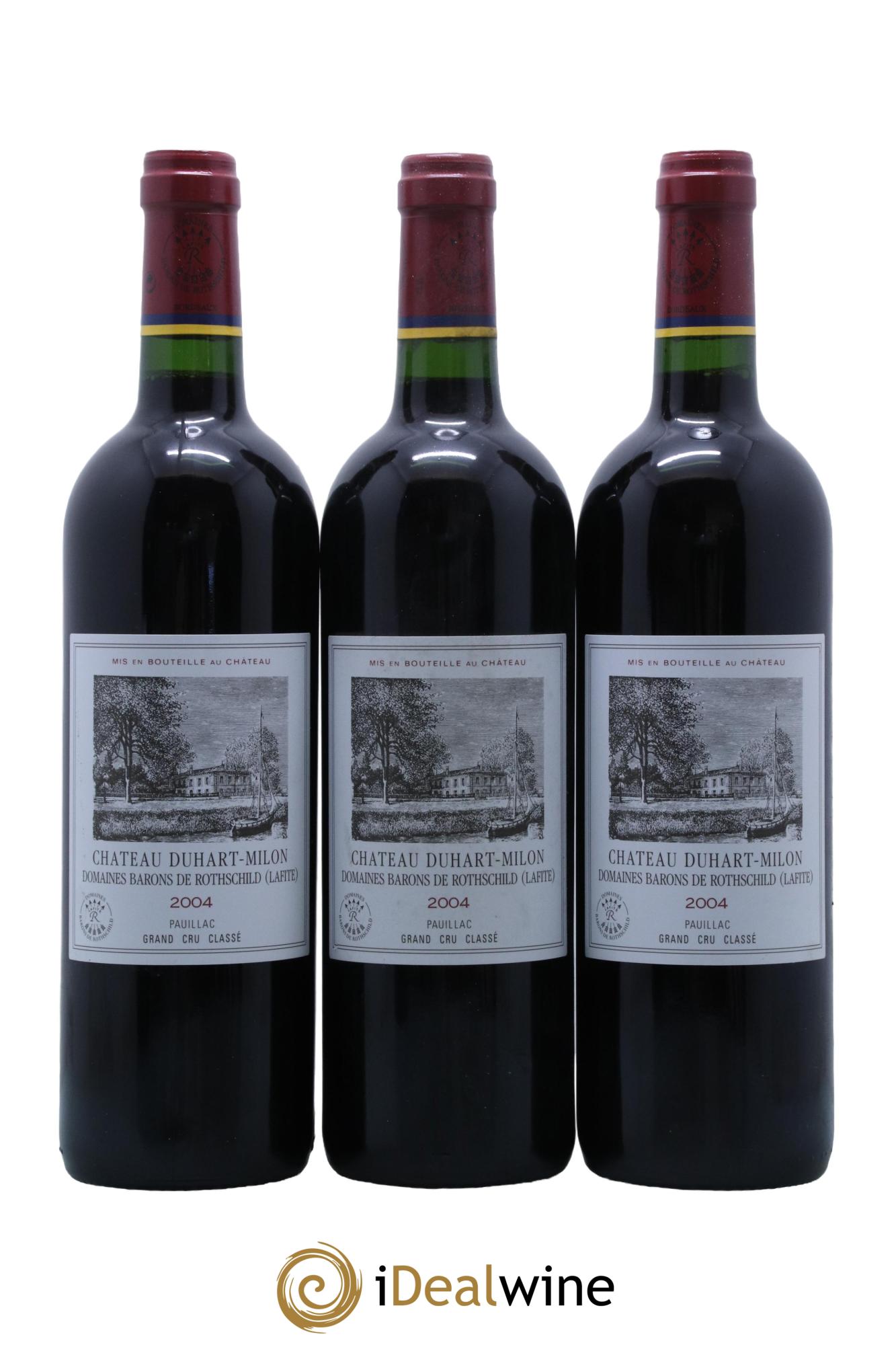 Château Duhart-Milon 4ème Grand Cru Classé  2004 - Lot de 6 bouteilles - 2