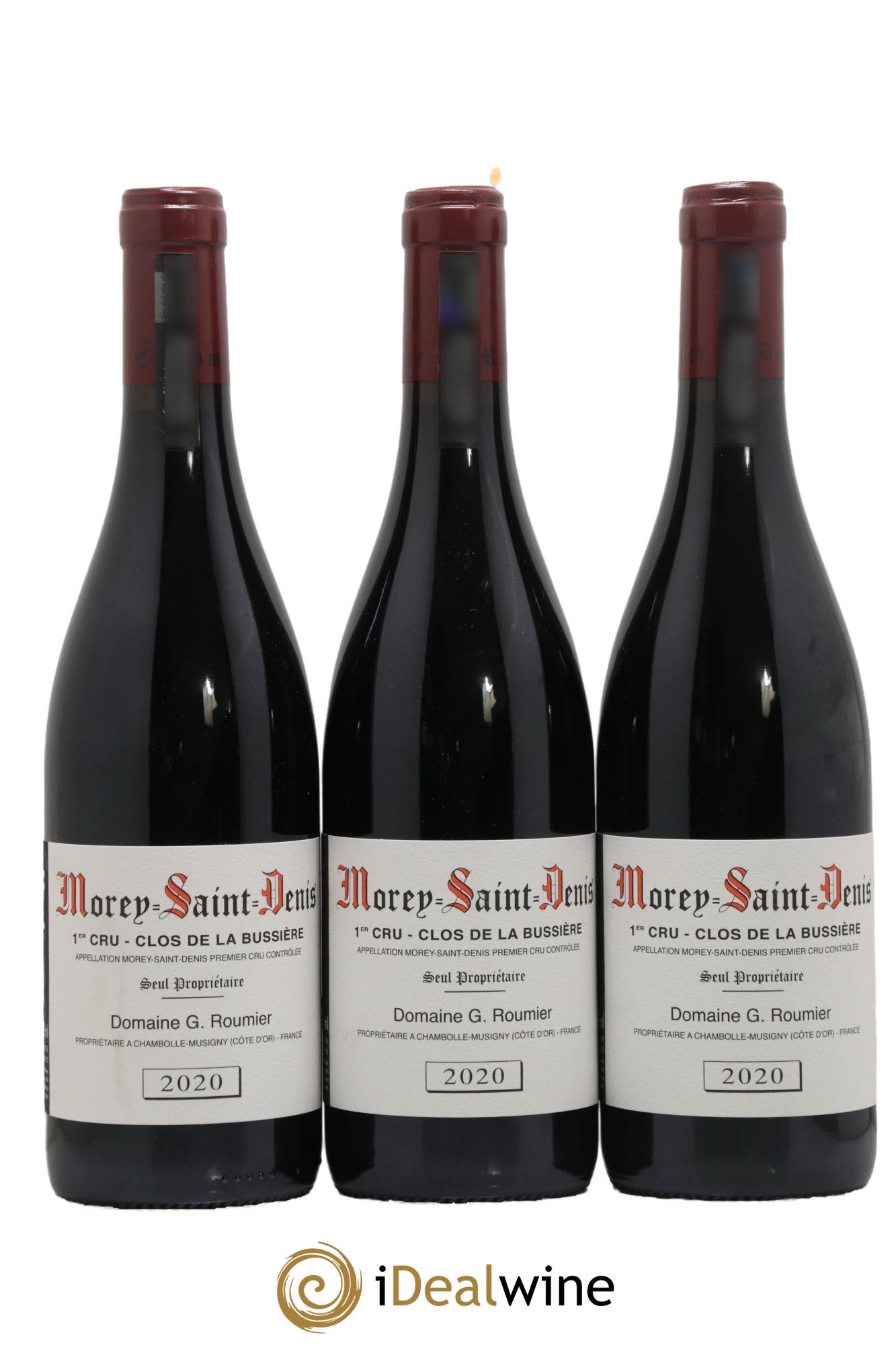 Morey Saint-Denis 1er Cru Clos de la Bussière Georges Roumier (Domaine) 2020 - Lot of 3 bottles - 0