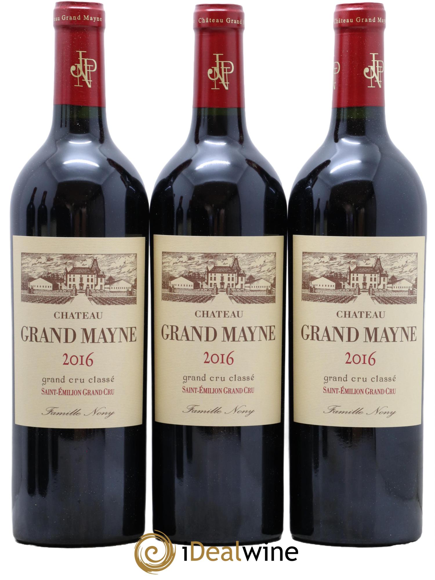 Château Grand Mayne Grand Cru Classé 2016 - Posten von 6 Flaschen - 2