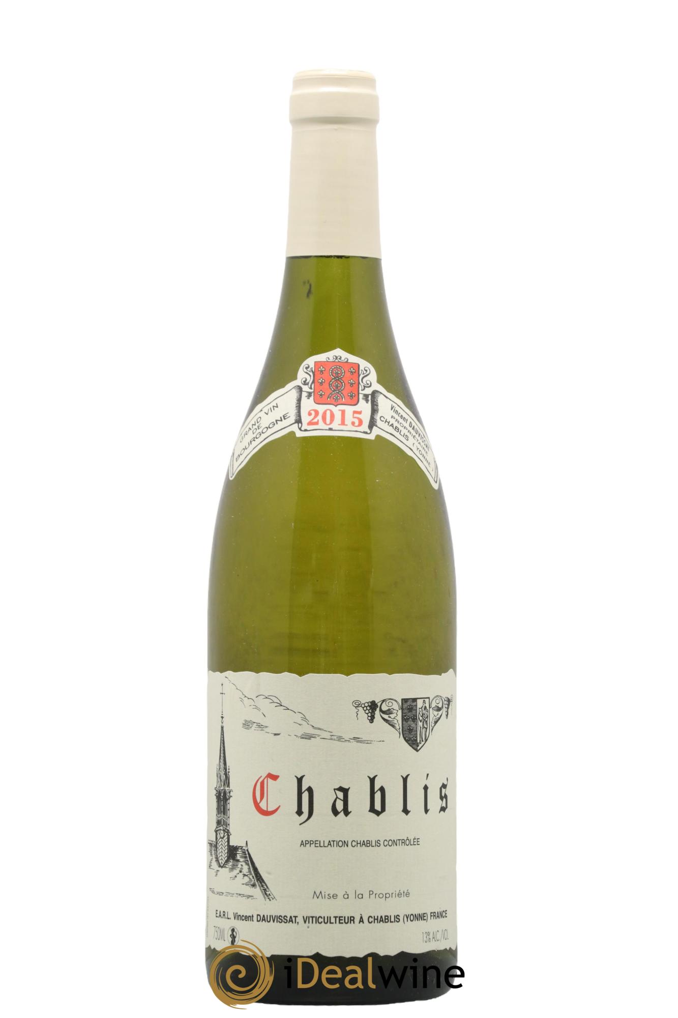 Chablis Vincent Dauvissat (Domaine)  2015 - Lotto di 1 bottiglia - 0