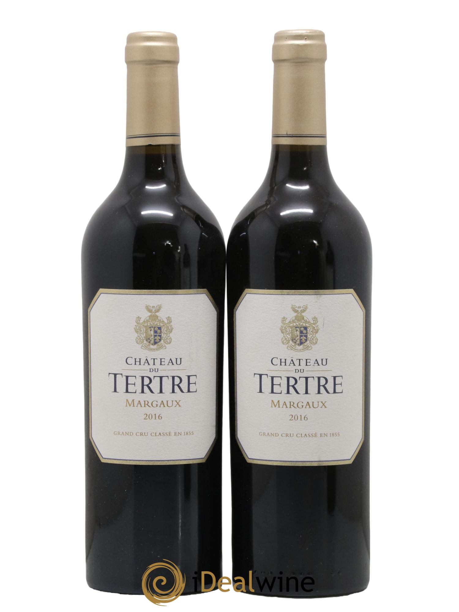 Château du Tertre 5ème Grand Cru Classé 2016 - Lotto di 2 bottiglie - 0