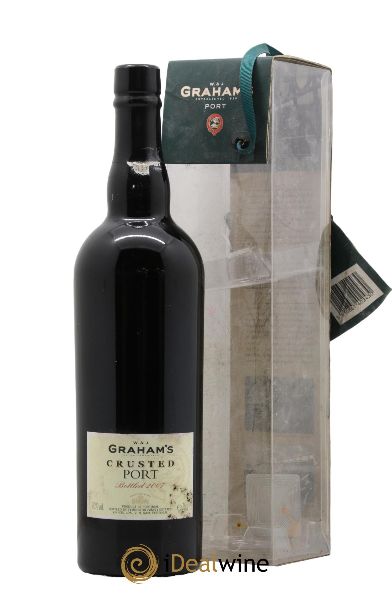 Porto Crusted Graham's 2007 - Lot de 1 bouteille - 0