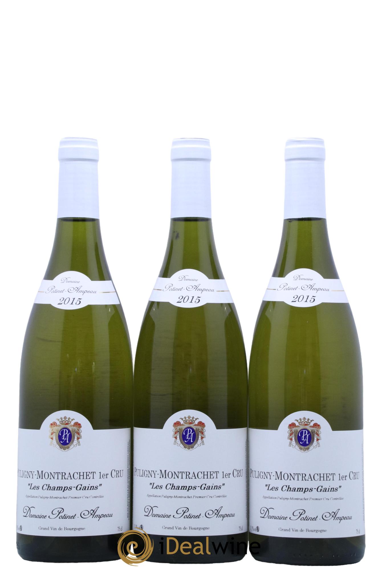 Puligny-Montrachet 1er Cru Les Champs Gains Domaine Potinet Ampeau 2015 - Lot of 6 bottles - 2