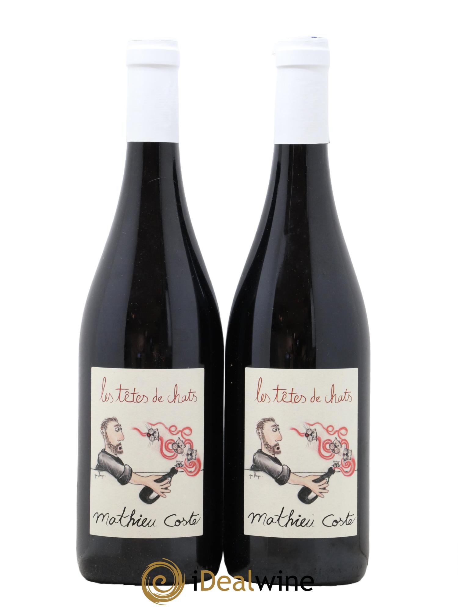 Vin de France Tetes De Chats Mathieu Coste 2014 - Lot de 2 bouteilles - 0