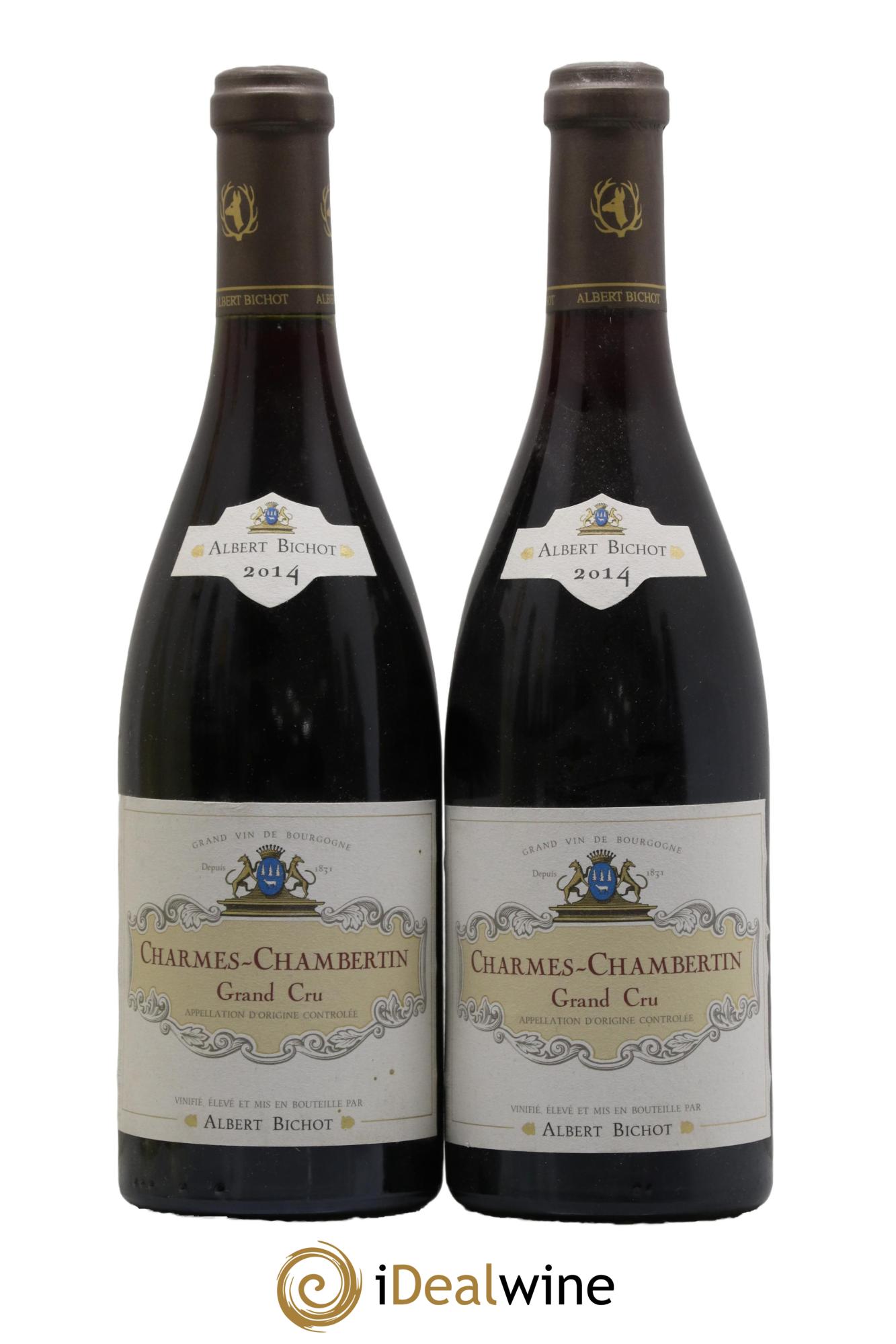 Charmes-Chambertin Grand Cru Albert Bichot 2014 - Lot of 2 bottles - 0