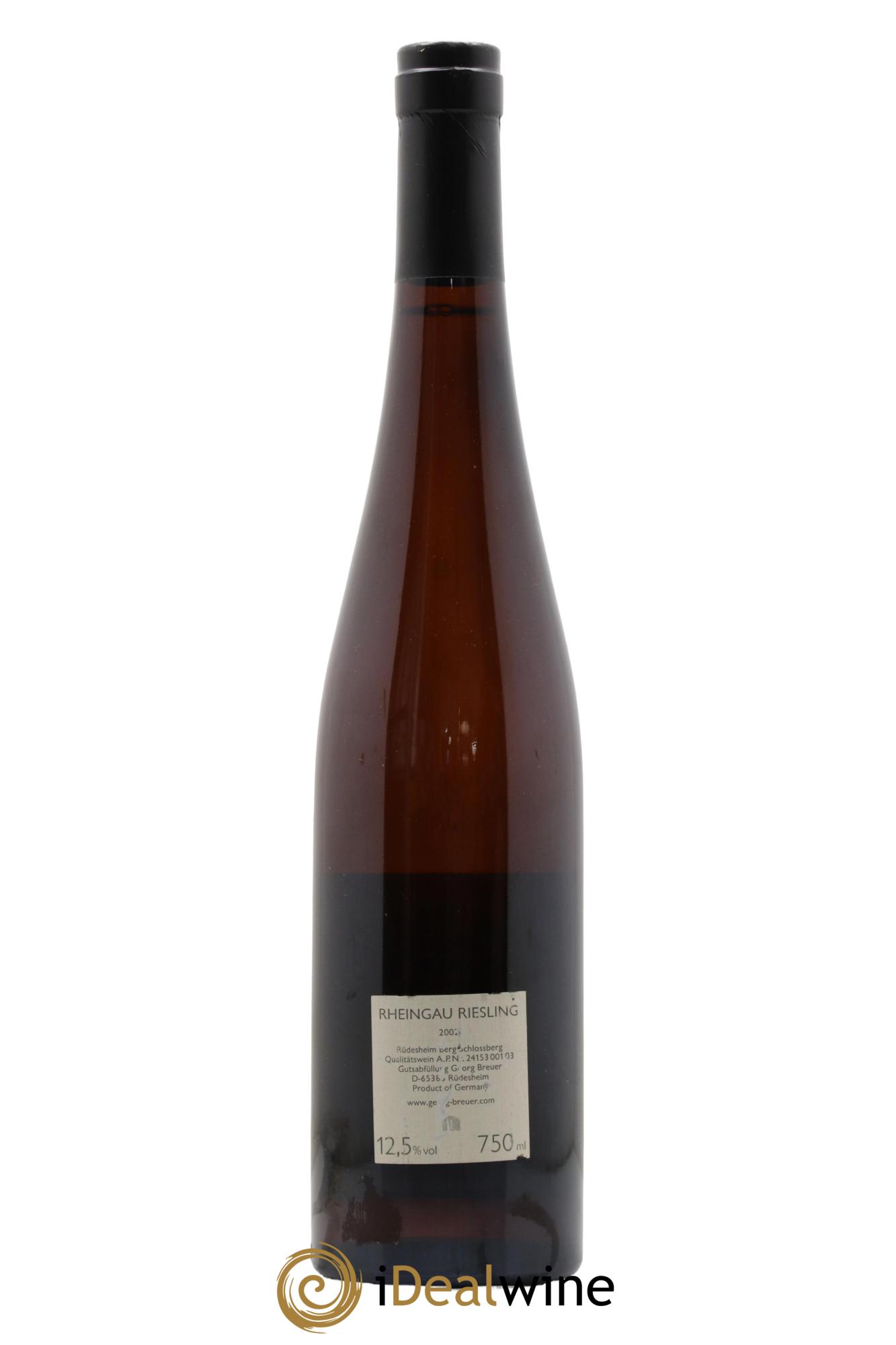 Riesling Berg Schlossberg  Georg Breuer 2002 - Lotto di 1 bottiglia - 1