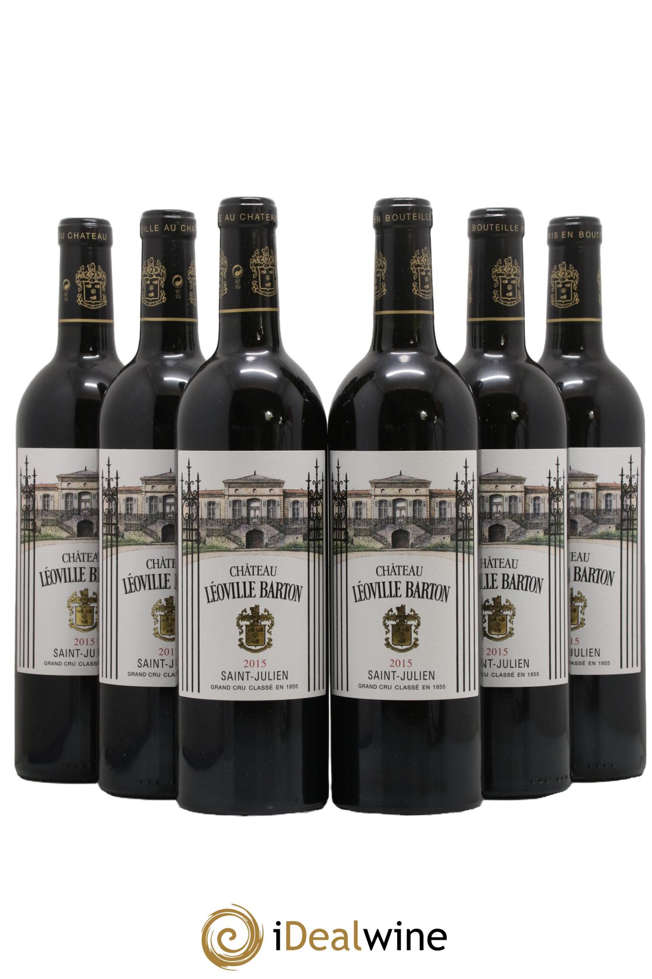 Château Léoville Barton 2ème Grand Cru Classé 2015 - Lot of 6 bottles - 0