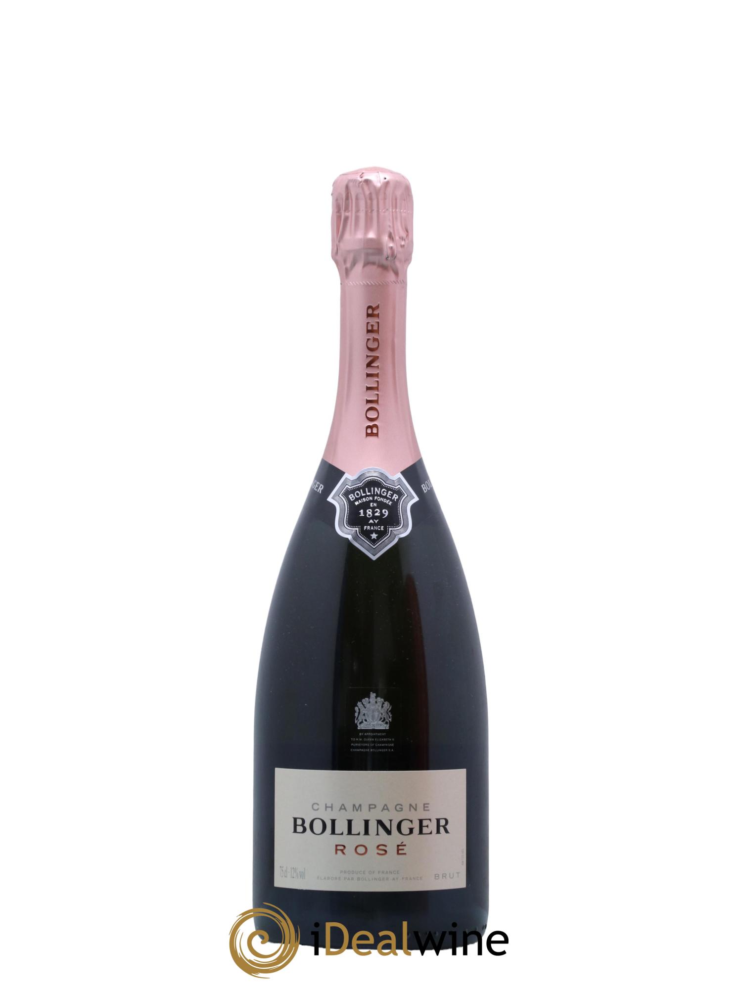 Champagne Bollinger Rosé Brut (Rosé effervescent)