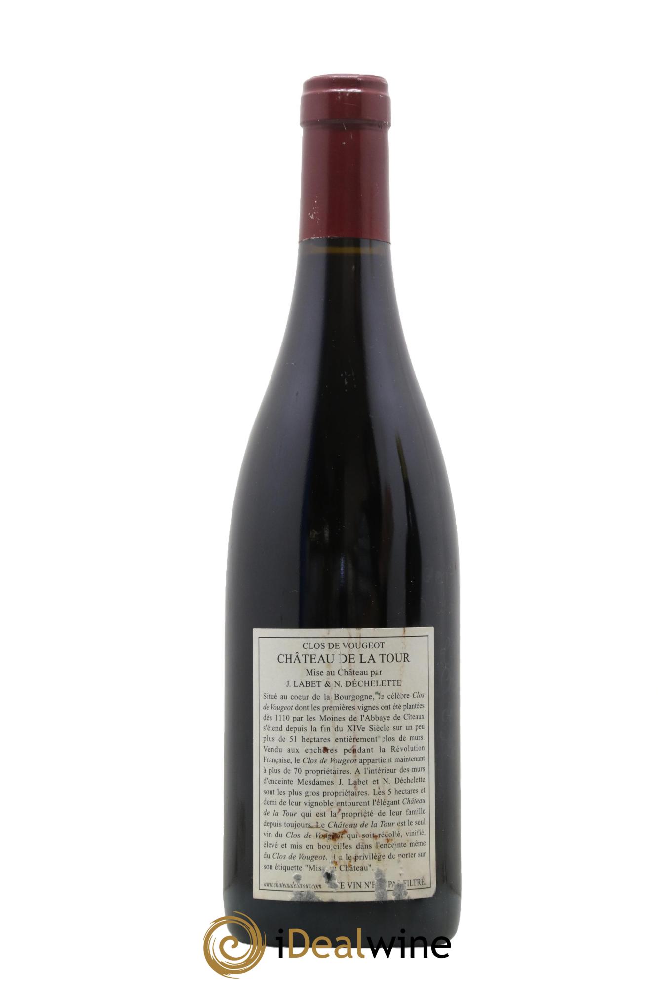 Clos de Vougeot Grand Cru Vieilles Vignes Château de La Tour 2005 - Lotto di 1 bottiglia - 1