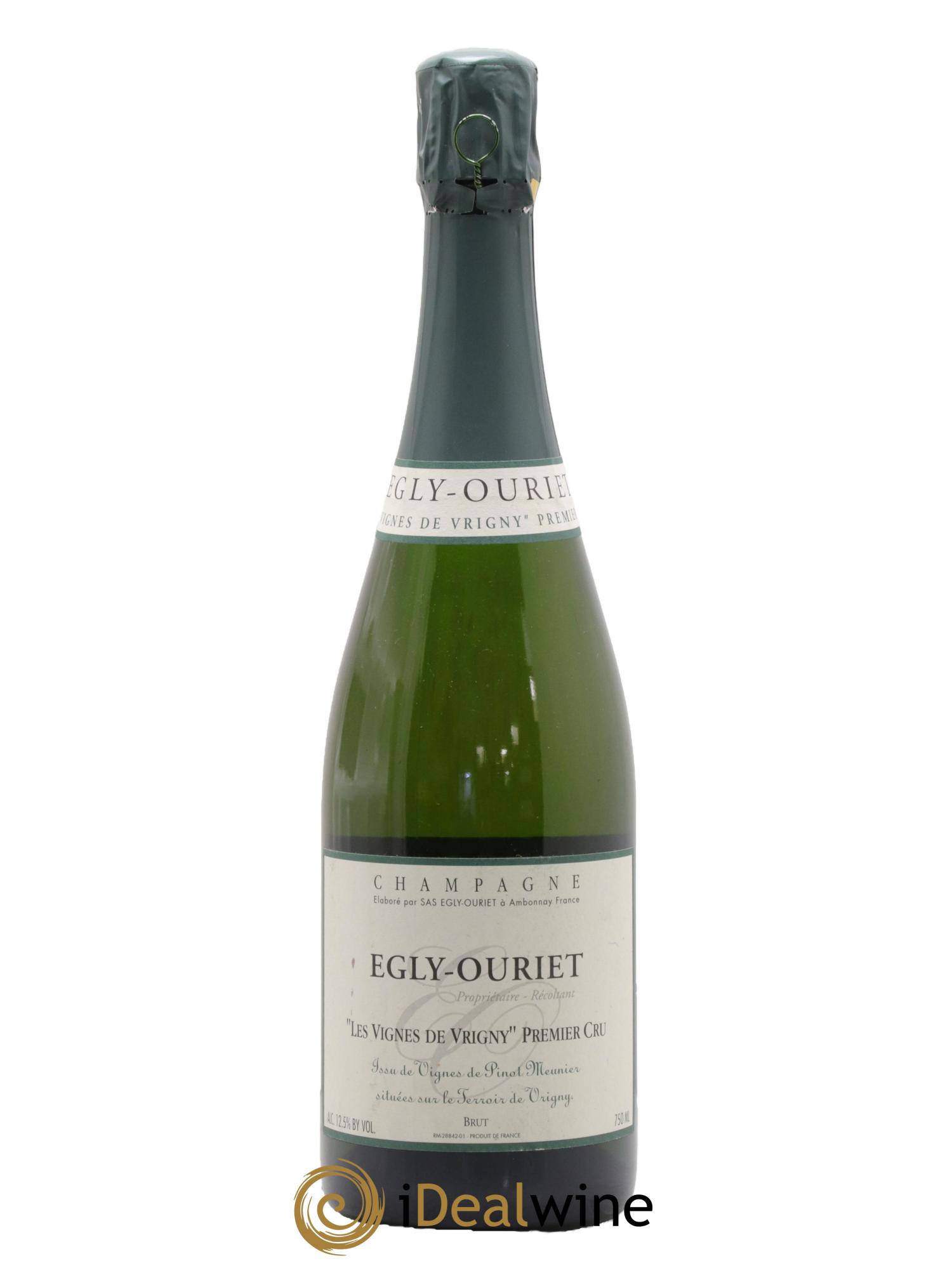 Vignes de Vrigny Premier Cru Brut Egly-Ouriet - Lot of 1 bottle - 0