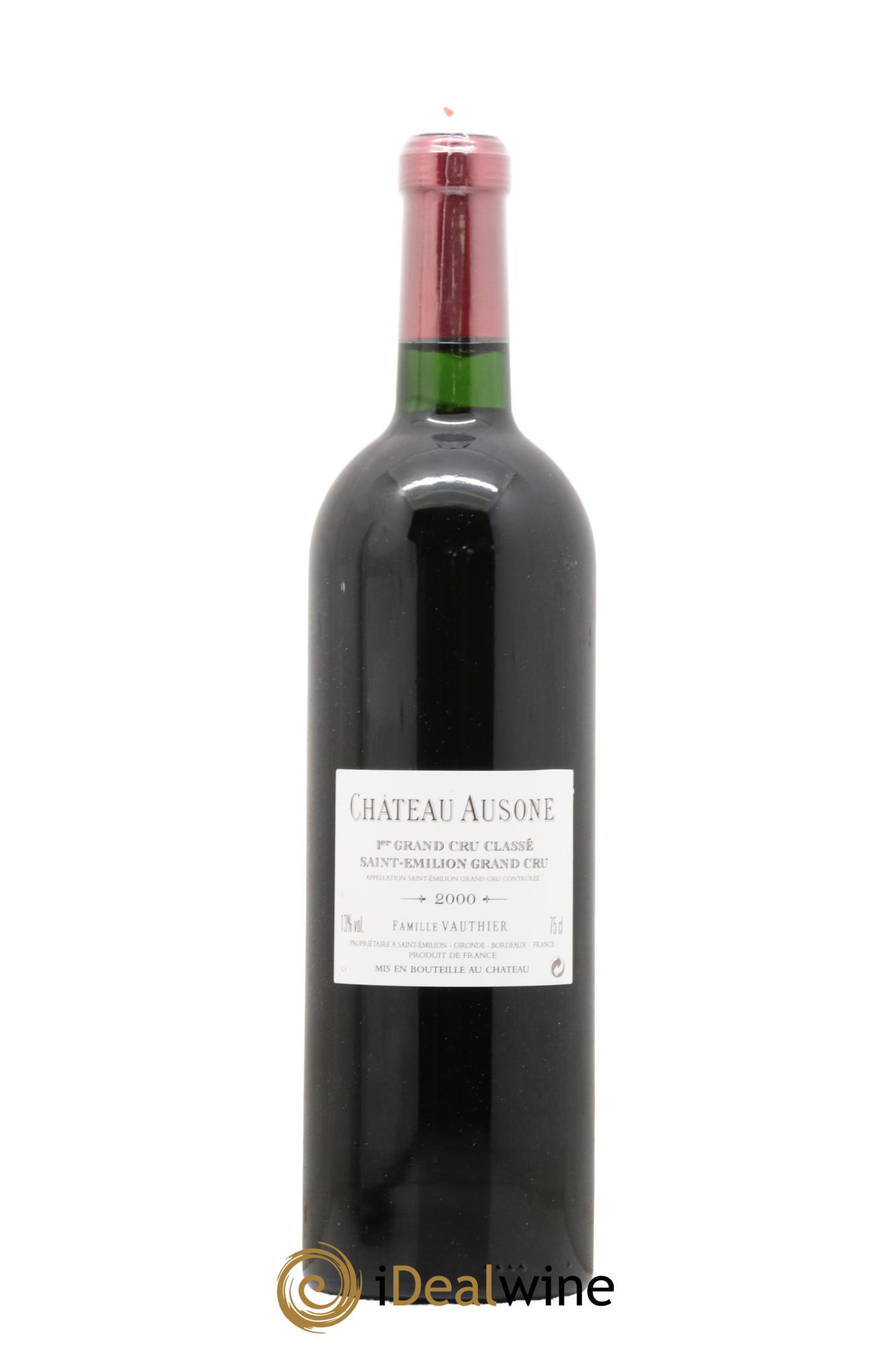 Château Ausone 1er Grand Cru Classé A 2000 - Lot de 1 bouteille - 1