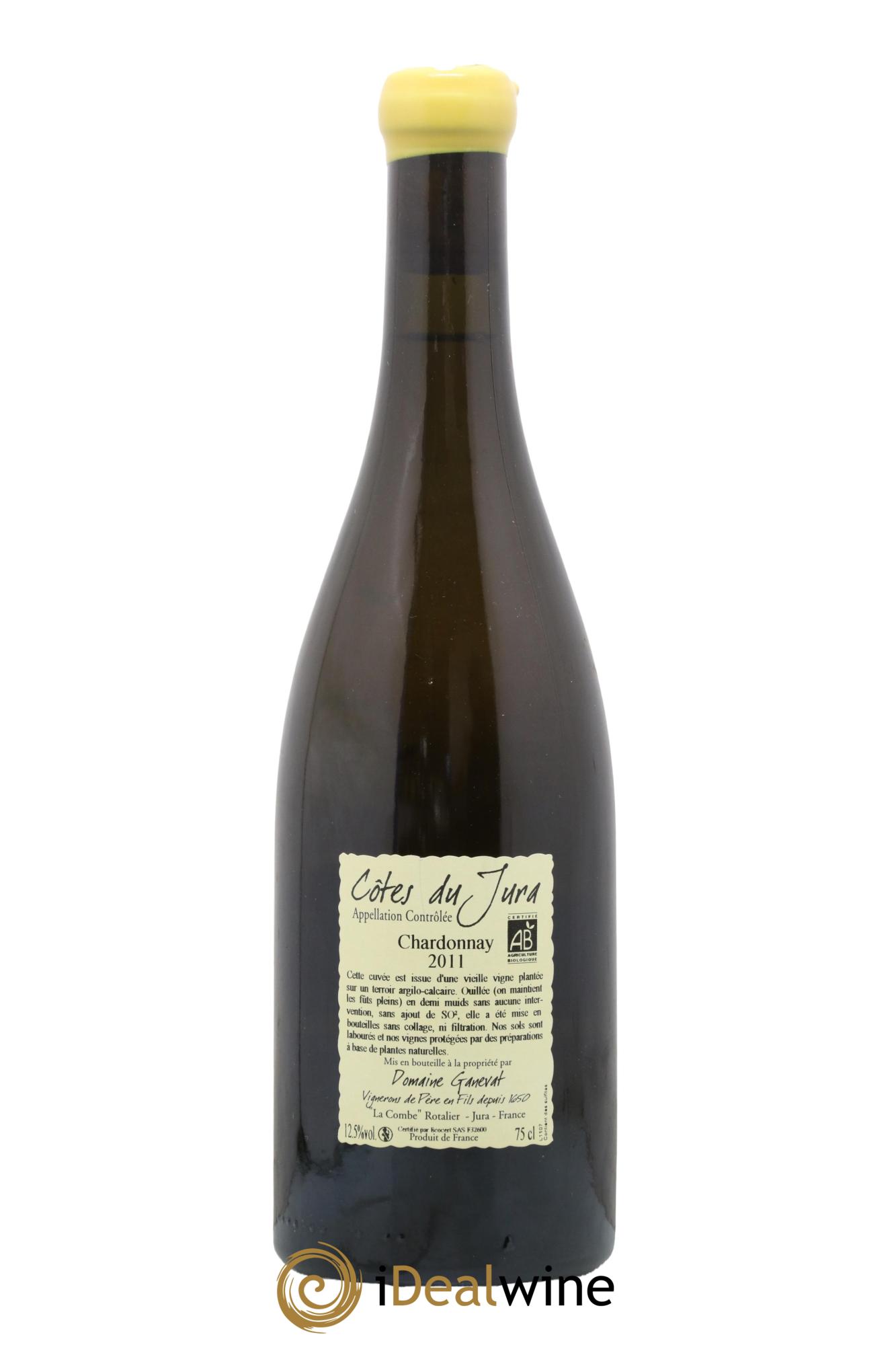 Côtes du Jura Les Chamois du Paradis Jean-François Ganevat (Domaine) 2011 - Posten von 1 Flasche - 1