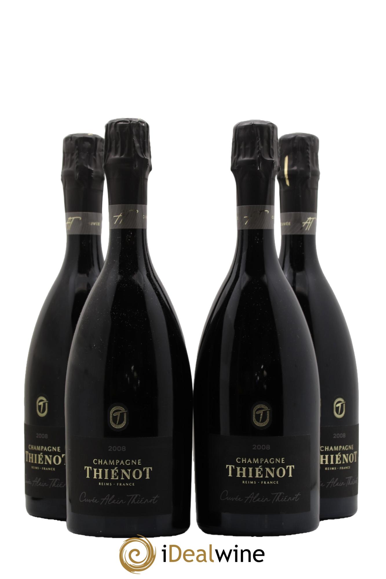 Cuvée Alain Thiénot Alain Thiénot 2008 - Lot de 4 bouteilles - 0