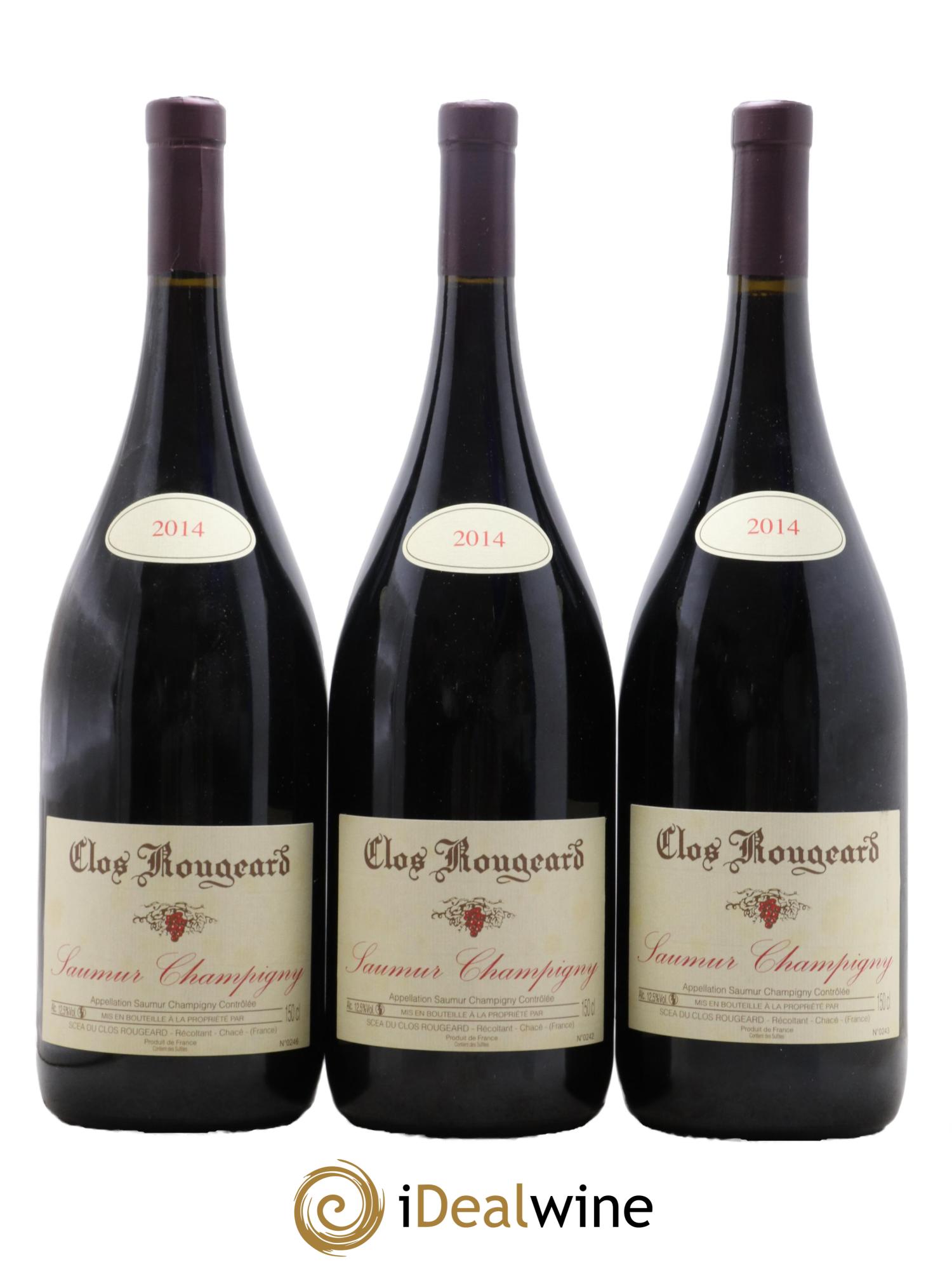 Saumur-Champigny Clos Rougeard  2014 - Lotto di 3 magnum - 0