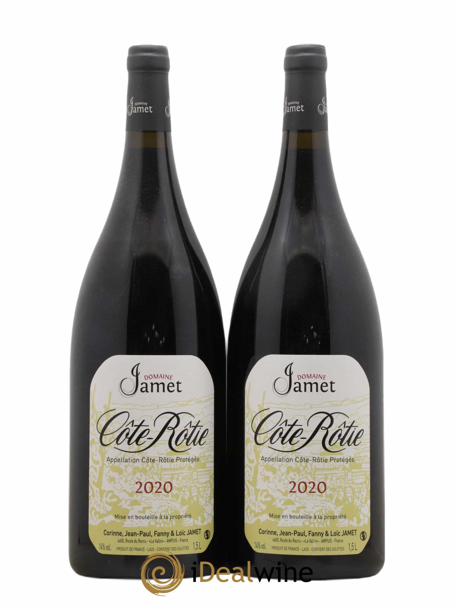 Côte-Rôtie Jamet (Domaine) 2020 - Lotto di 2 magnum - 0