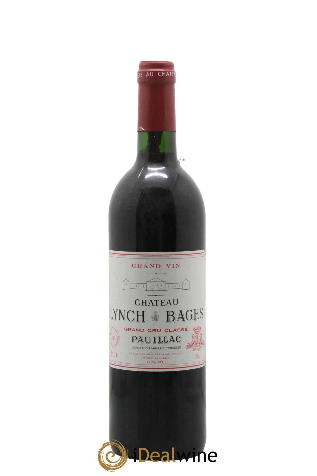 Château Lynch Bages 5ème Grand Cru Classé 2001 - Lot of 1 bottle - 0