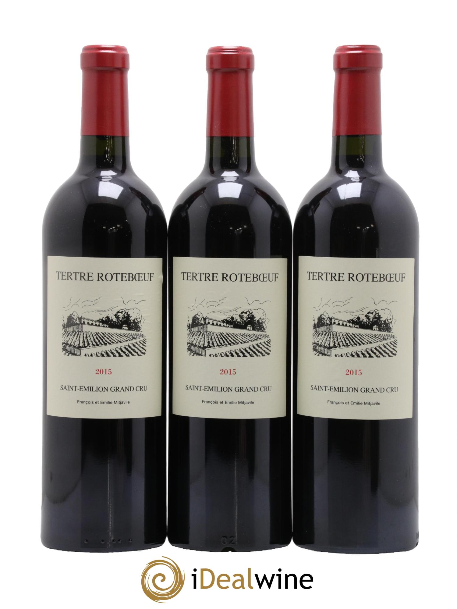 Château Tertre Roteboeuf 2015 - Lot of 6 bottles - 3