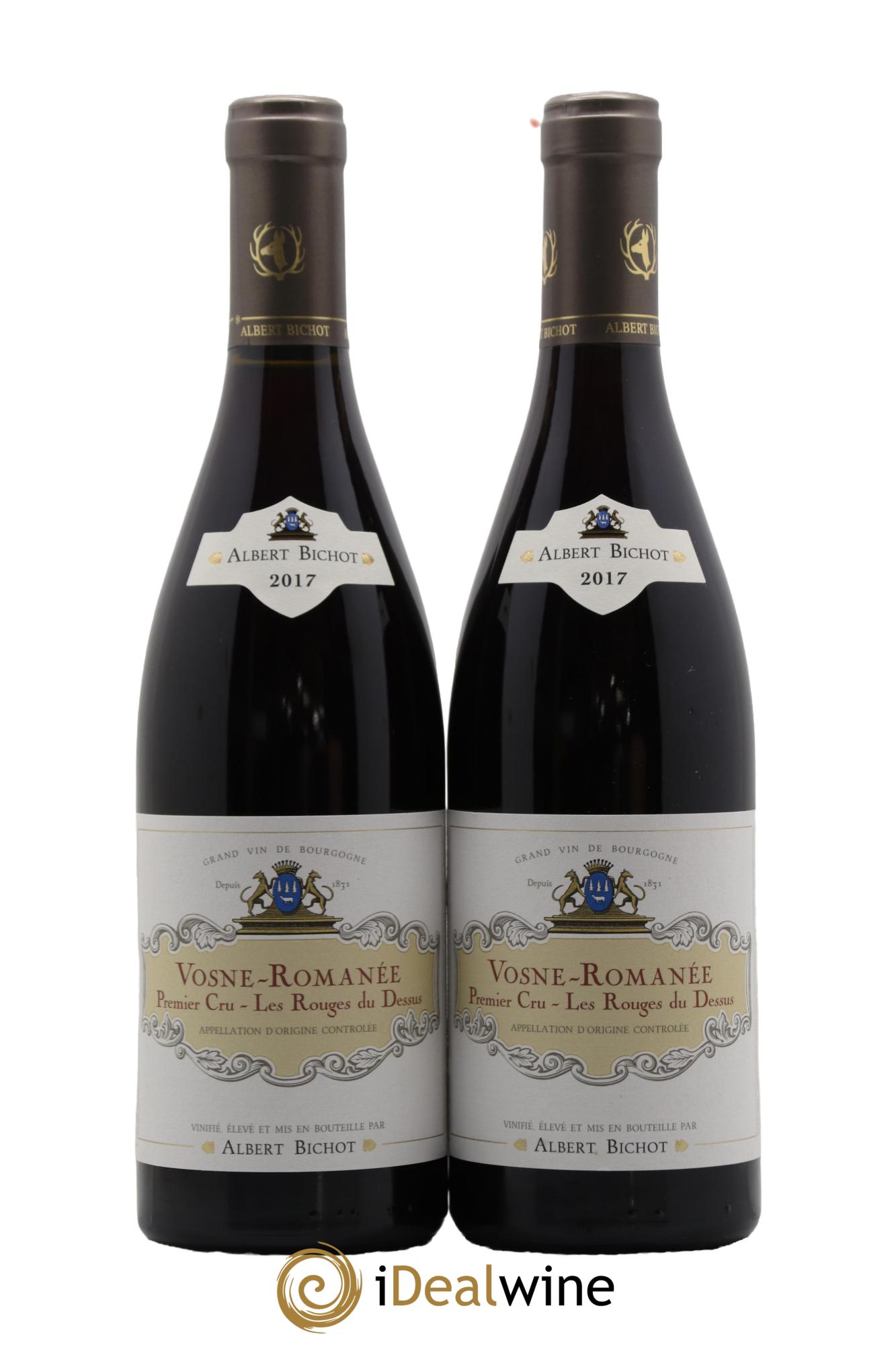 Vosne-Romanée 1er Cru Les Rouges du Dessus Albert Bichot 2017 - Lot de 2 bouteilles - 0