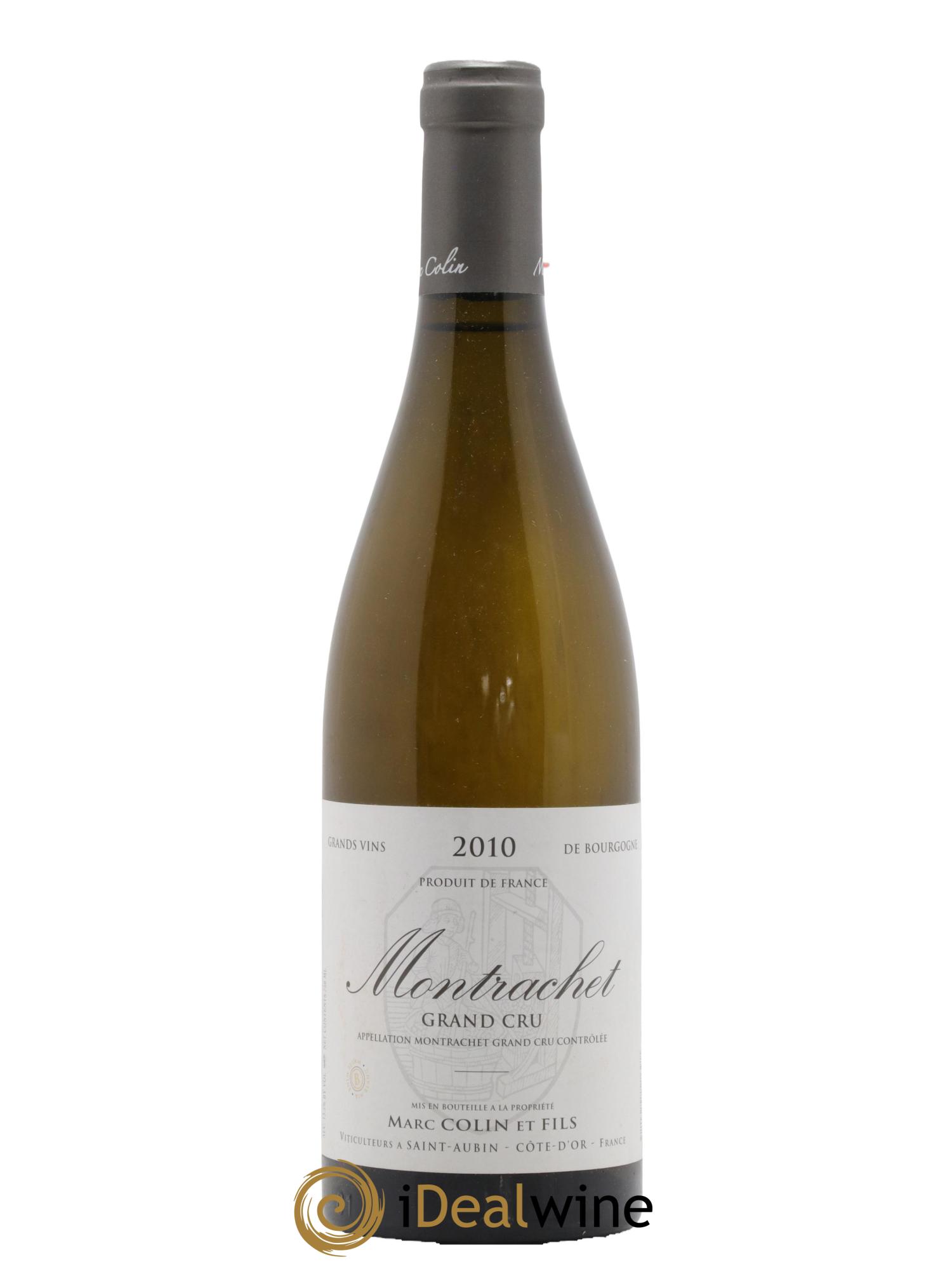 Montrachet Grand Cru Marc Colin & Fils 2010 - Lot de 1 bouteille - 0