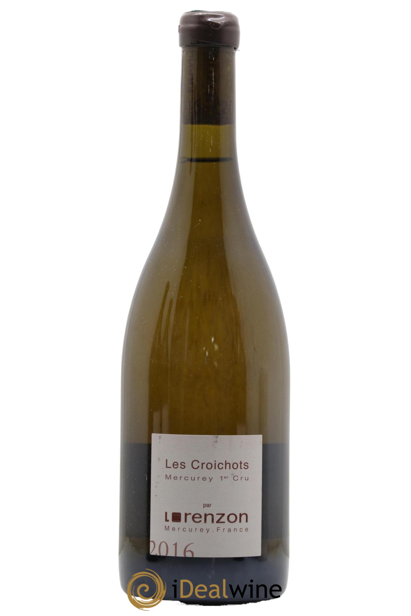 Mercurey 1er Cru Les Croichots Domaine Lorenzon 2016 - Posten von 1 Flasche - 0