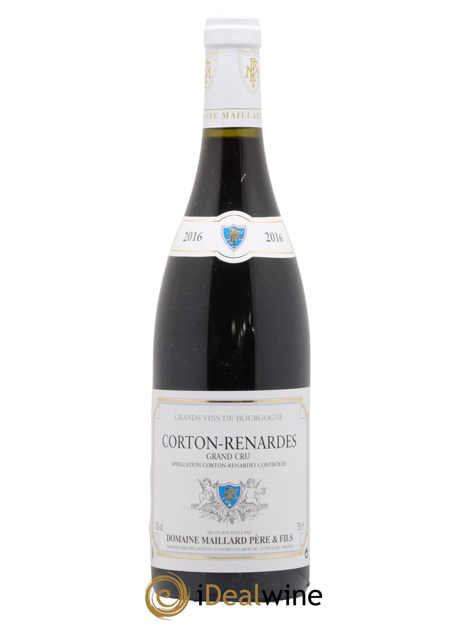 Corton Grand Cru Les Renardes Maillard et Fils (Domaine)  2016 - Lot de 1 bouteille - 0