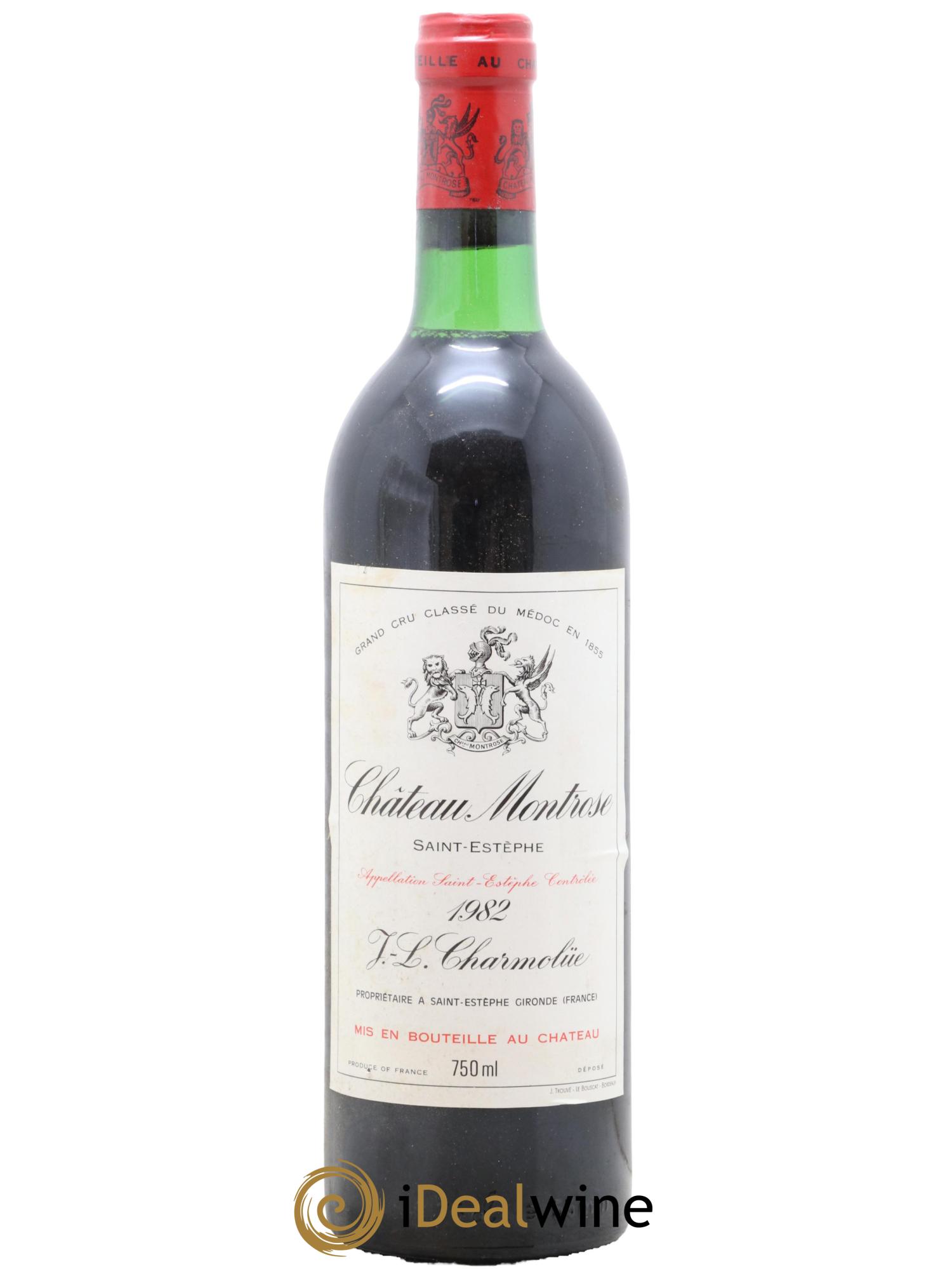 Château Montrose 2ème Grand Cru Classé  1982 - Lot de 1 bouteille - 0