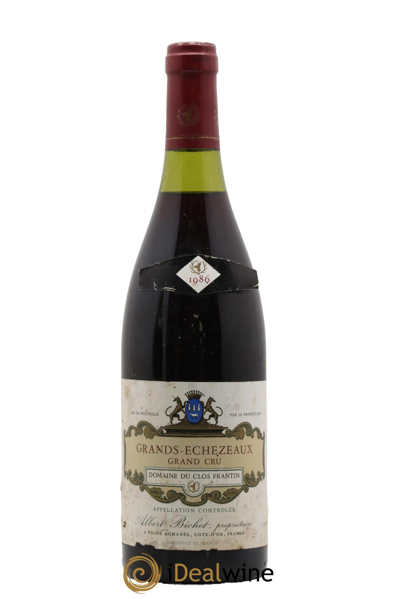 Grands-Echezeaux Grand Cru Clos Frantin - Albert Bichot  1986 - Lotto di 1 bottiglia - 0