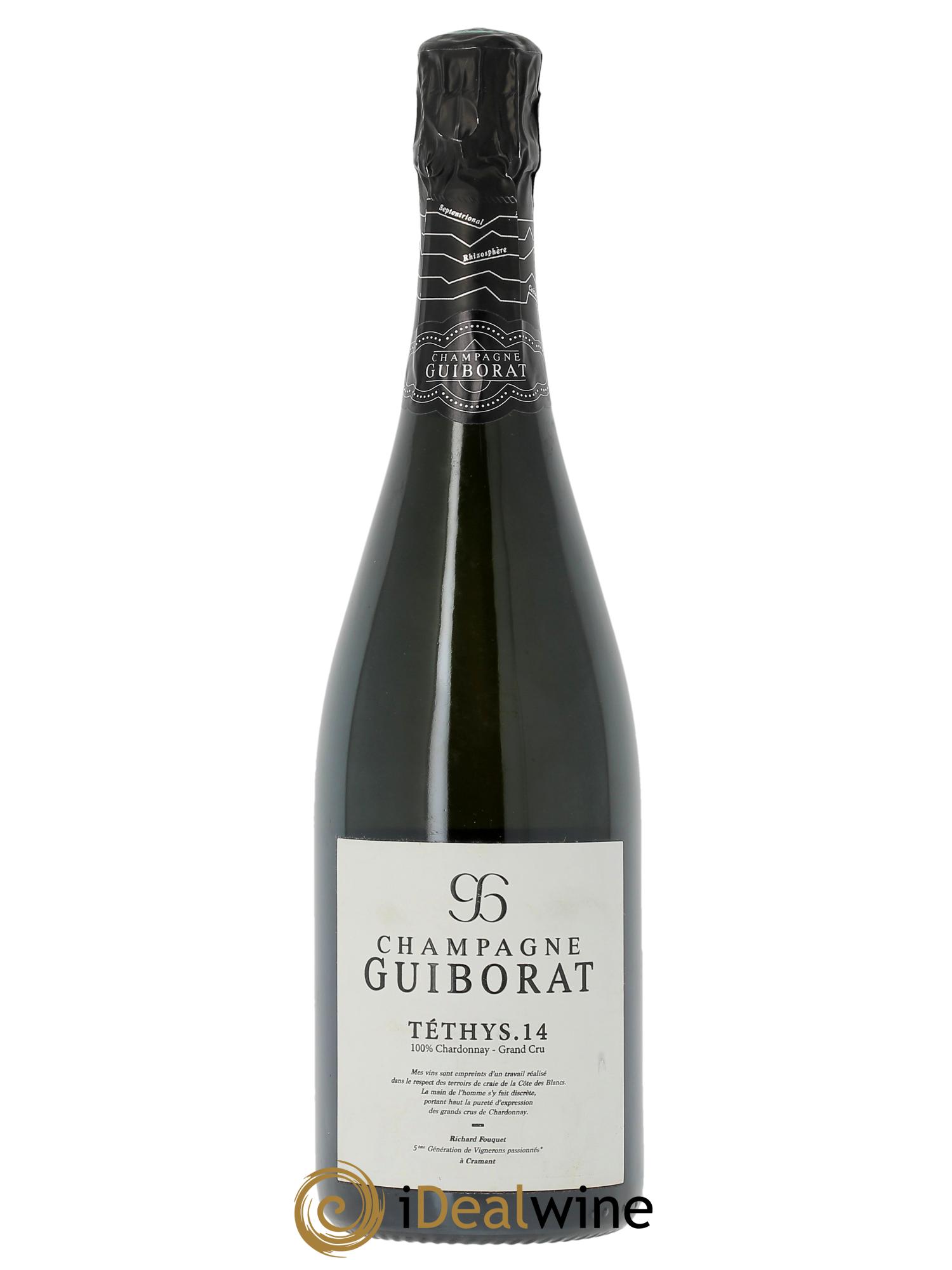 Champagne Blanc de Blancs Grand Cru Tethys 14 Guiborat - Lot of 1 bottle - 0