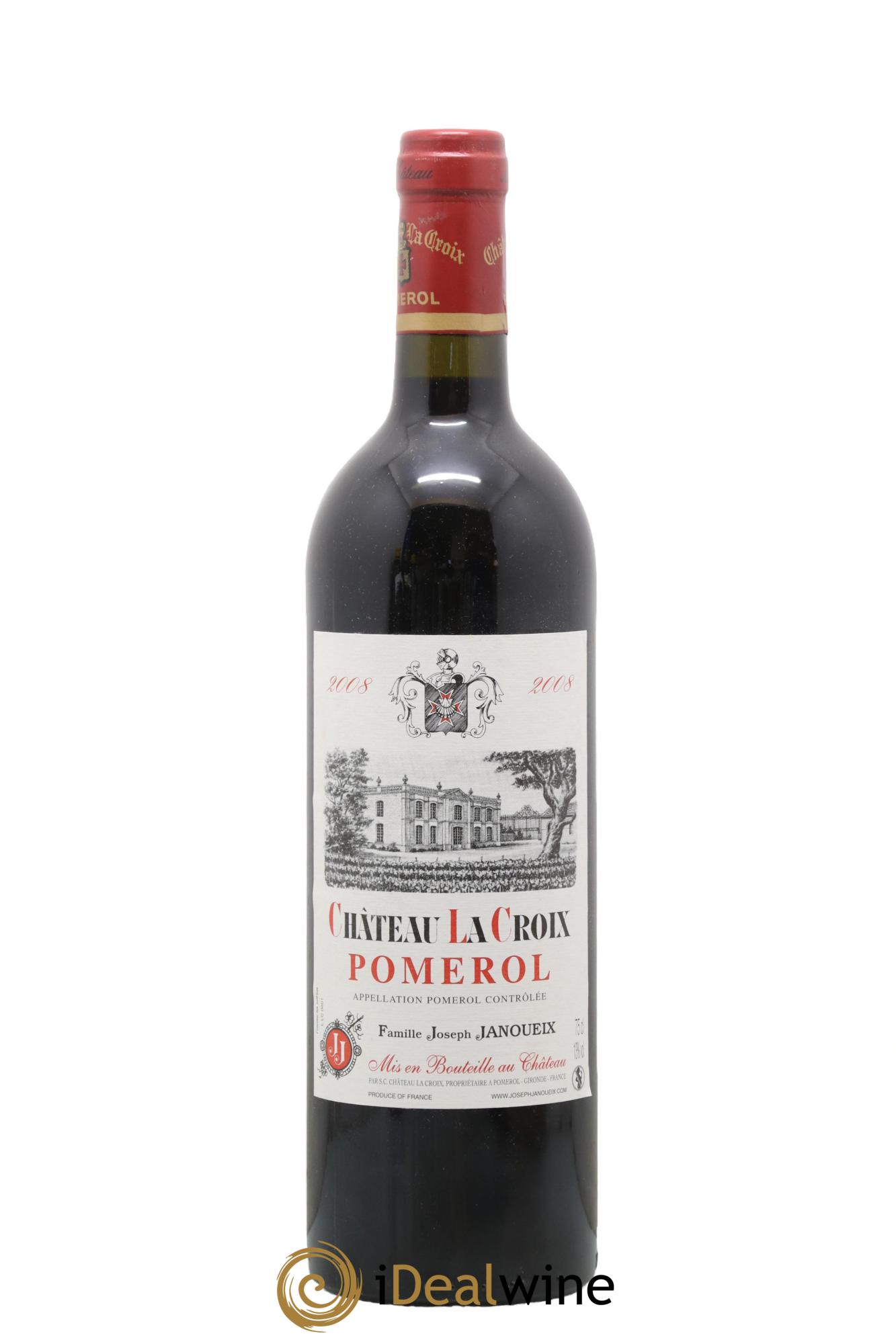 Château la Croix  2008 - Lotto di 1 bottiglia - 0