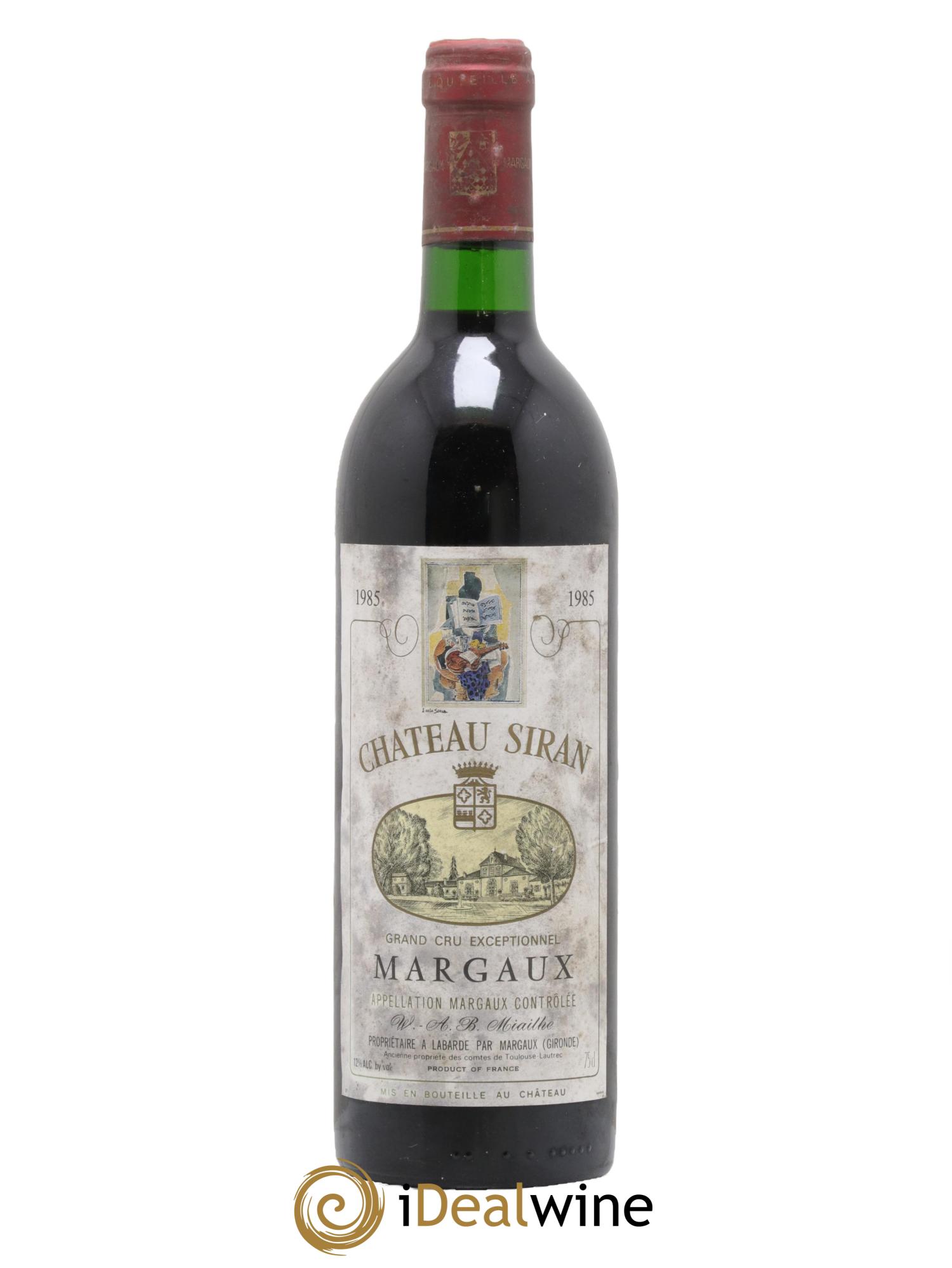 Château Siran 1985 - Posten von 1 Flasche - 0