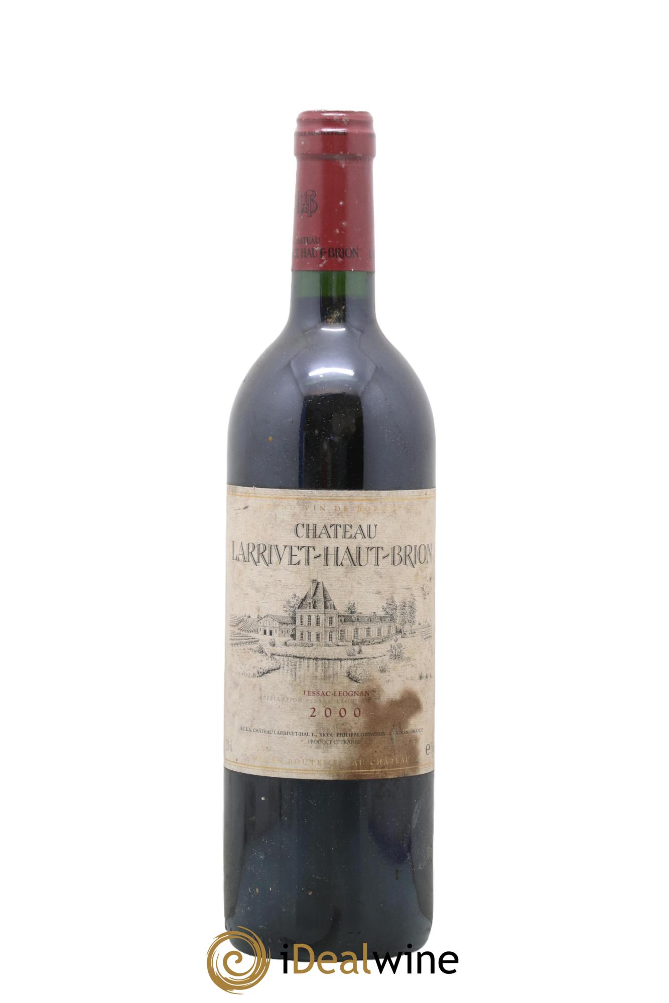 Château Larrivet Haut-Brion 2000 - Posten von 1 Flasche - 0