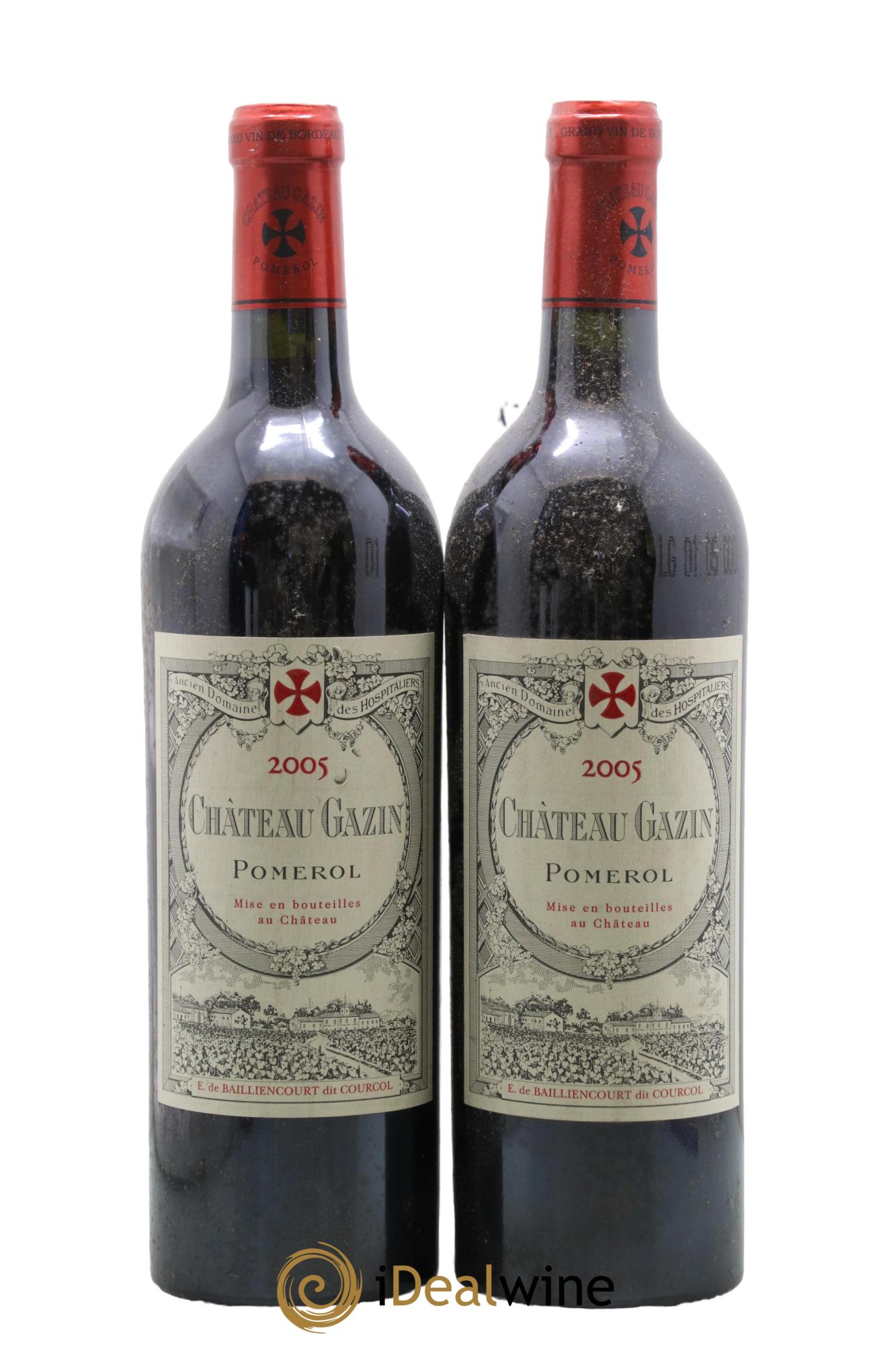 Château Gazin 2005 - Lot de 2 bouteilles - 0