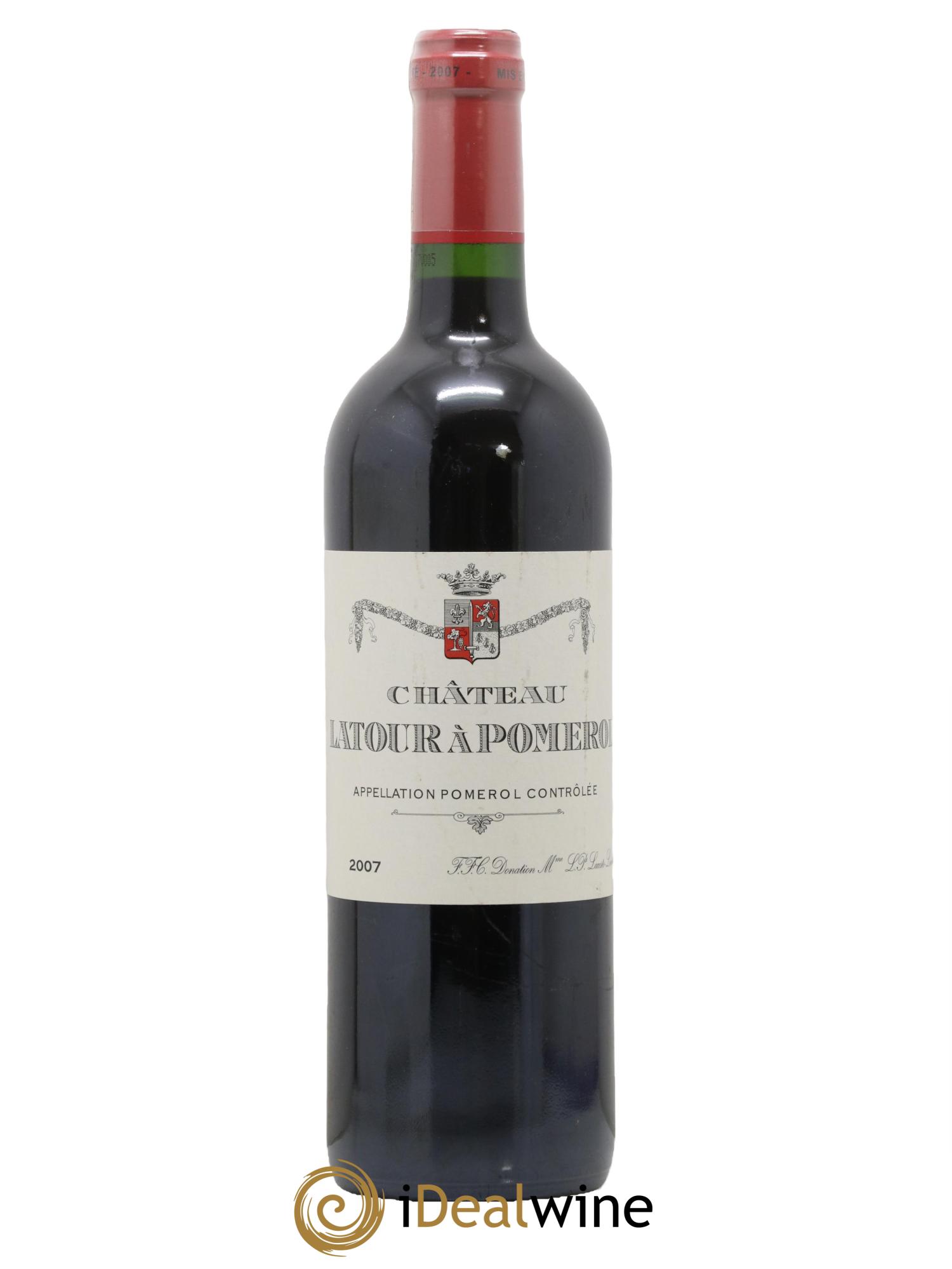 Château Latour à Pomerol 2007 - Lot de 1 bouteille - 0