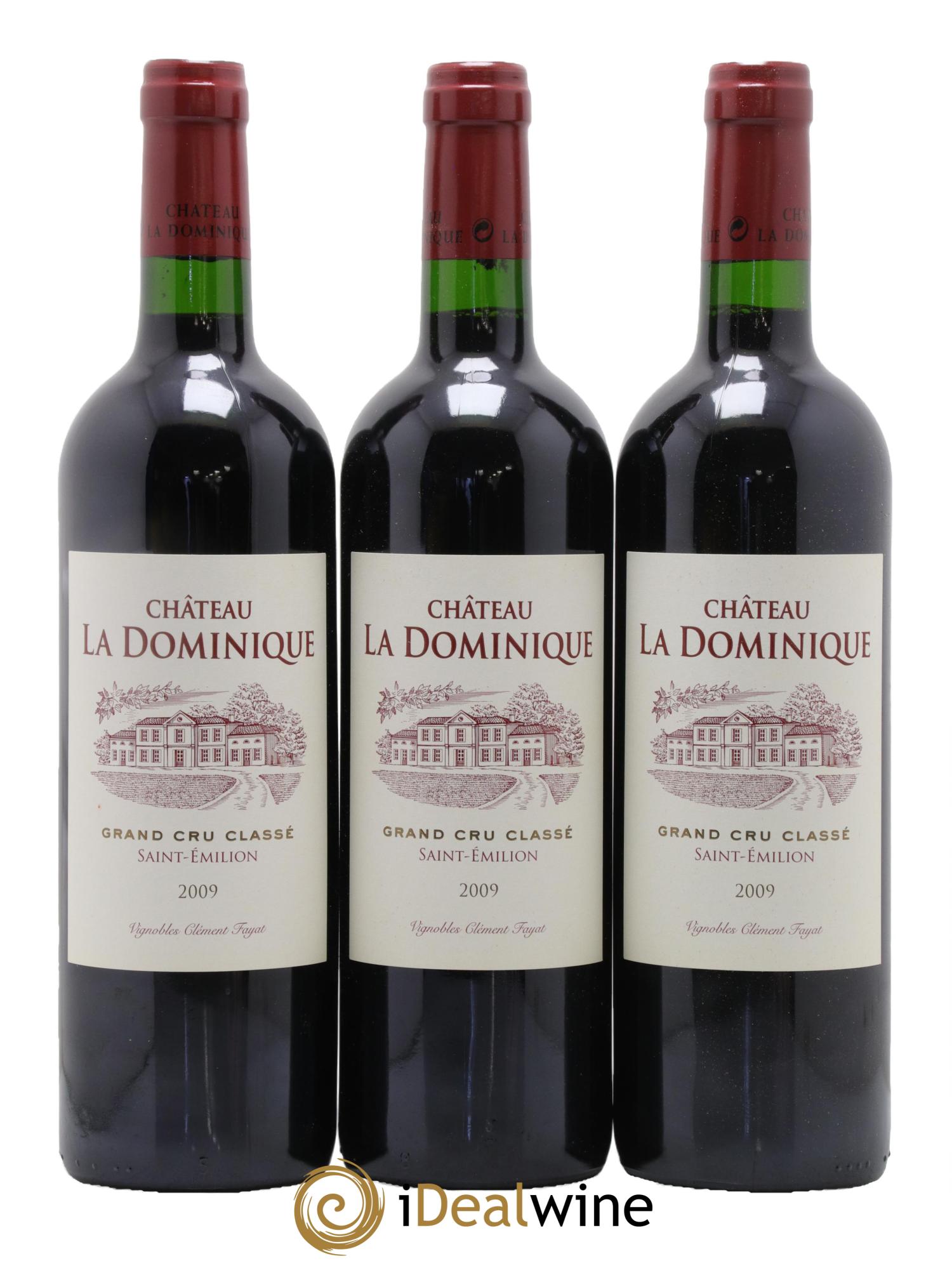 Château la Dominique Grand Cru Classé 2009 - Lot de 12 bouteilles - 2