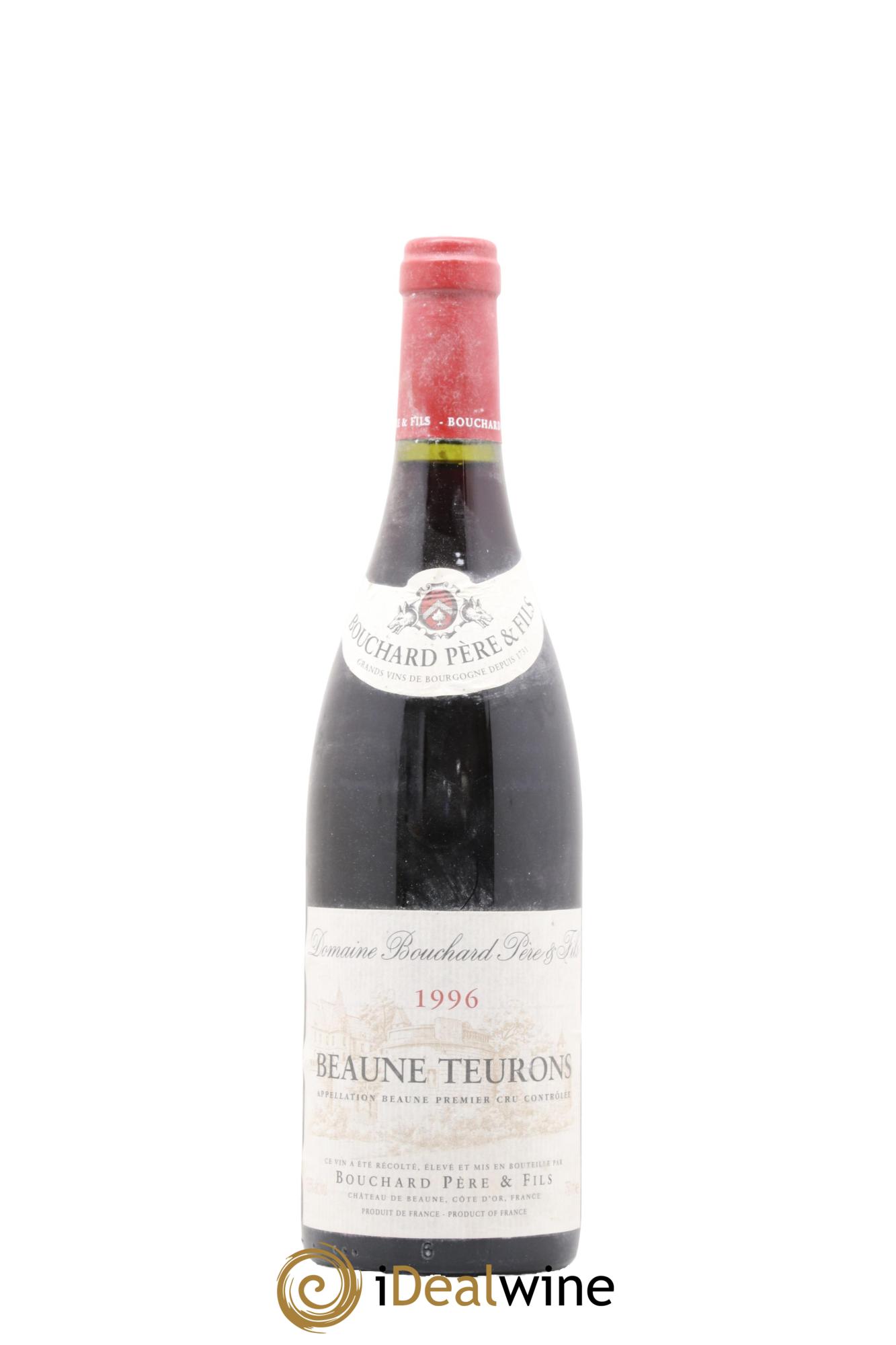 Beaune 1er Cru Teurons Bouchard Père & Fils 1996 - Lot de 1 bouteille - 0