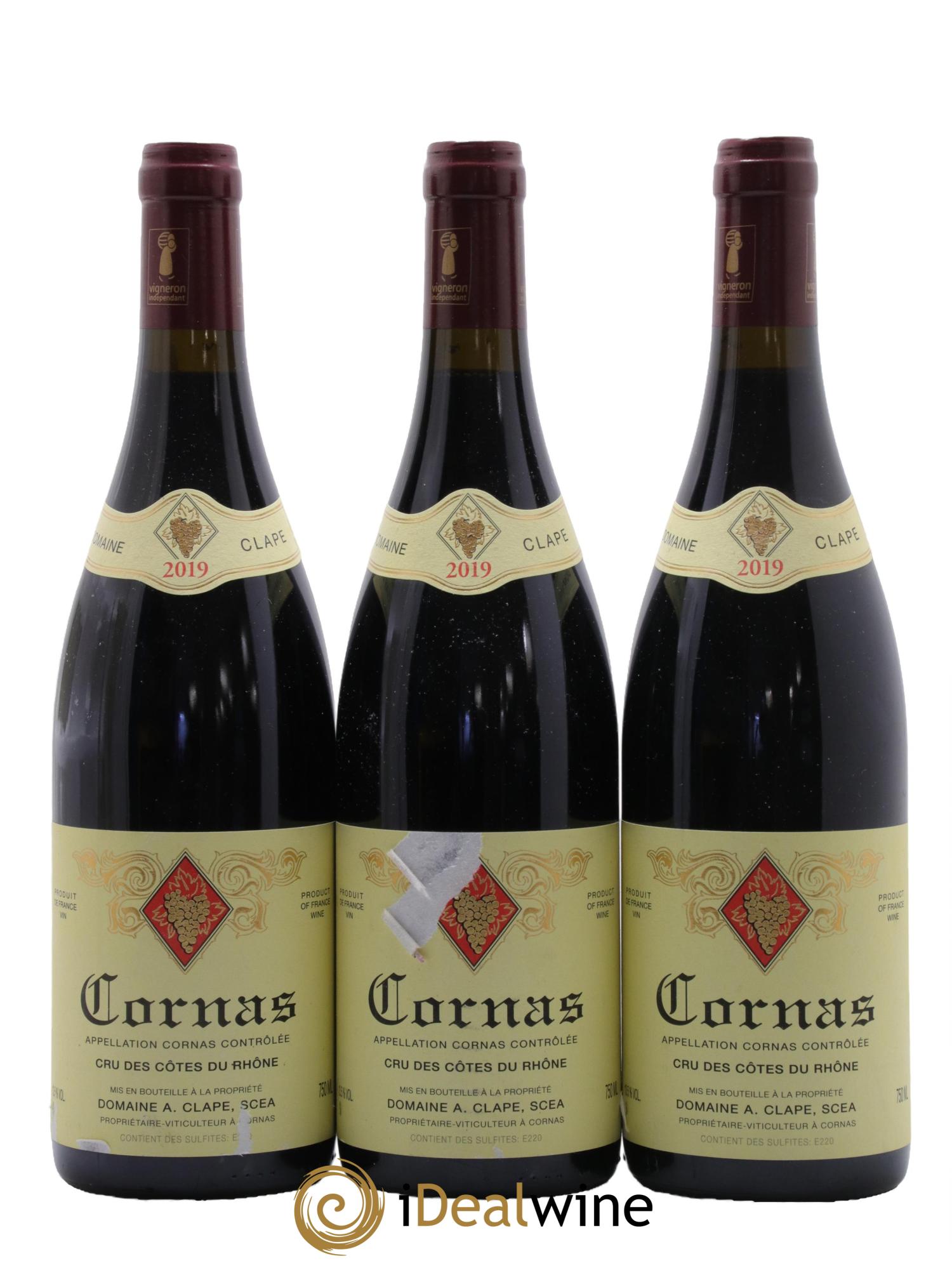 Cornas Auguste Clape 2019 - Posten von 3 Flaschen - 0