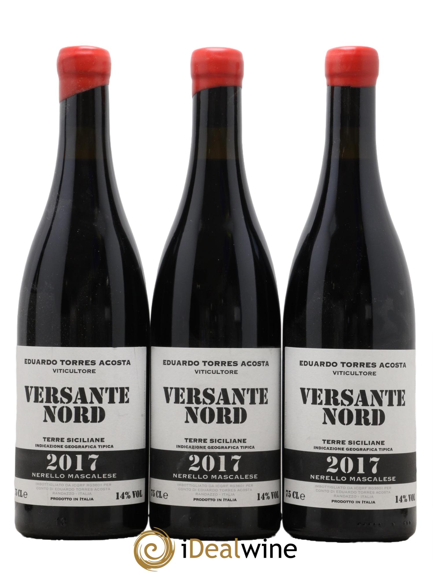 Terre Siciliane Eduardo Torres Acosta IGT Versante Nord 2017 - Lot of 3 bottles - 0