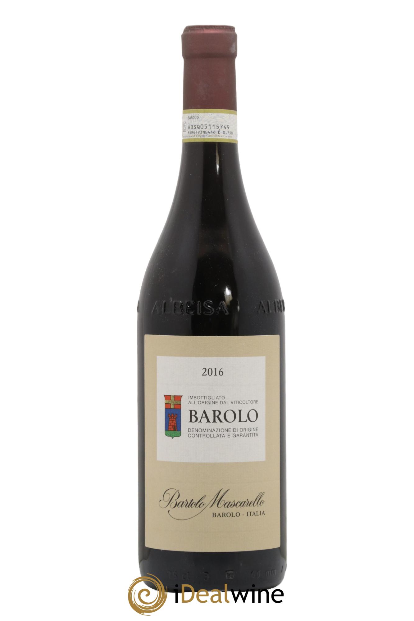 Barolo DOCG Bartolo Mascarello 2016 - Lot de 1 bouteille - 0