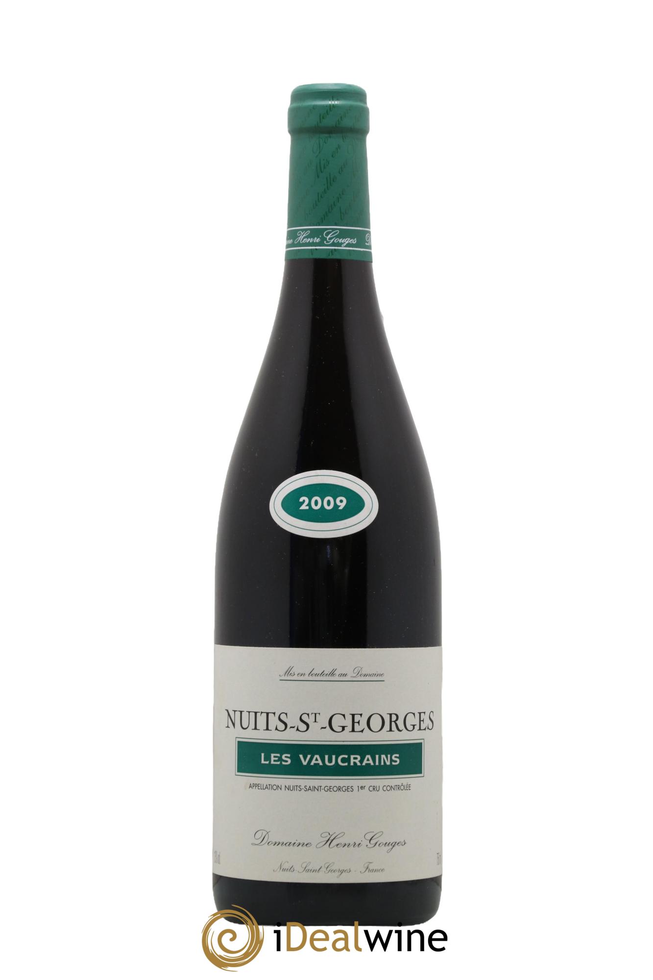 Nuits Saint-Georges 1er Cru Les Vaucrains Henri Gouges 2009 - Lot de 1 bouteille - 0