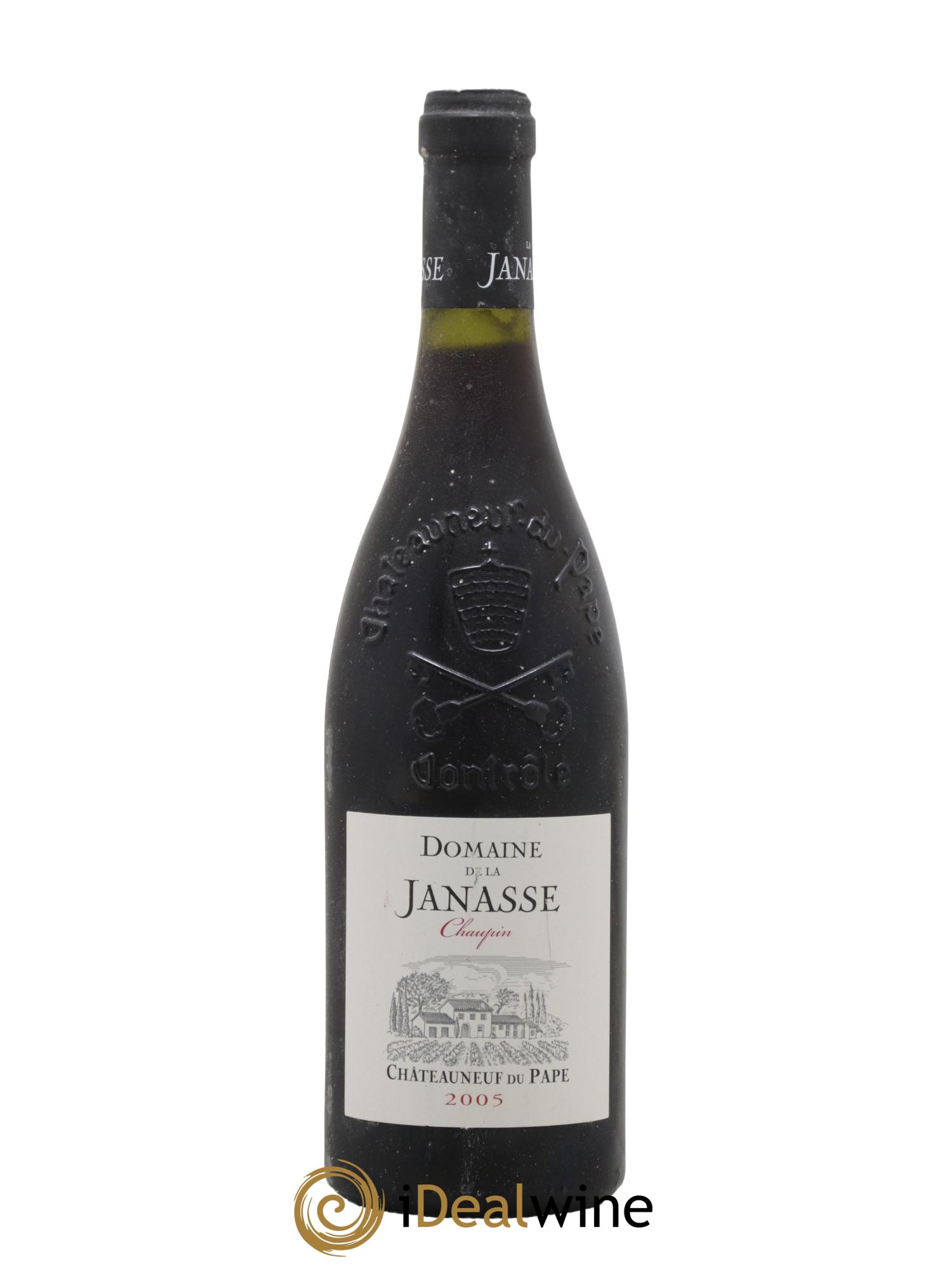 Châteauneuf-du-Pape Cuvée Chaupin La Janasse (Domaine de) 2005 - Posten von 1 Flasche - 0