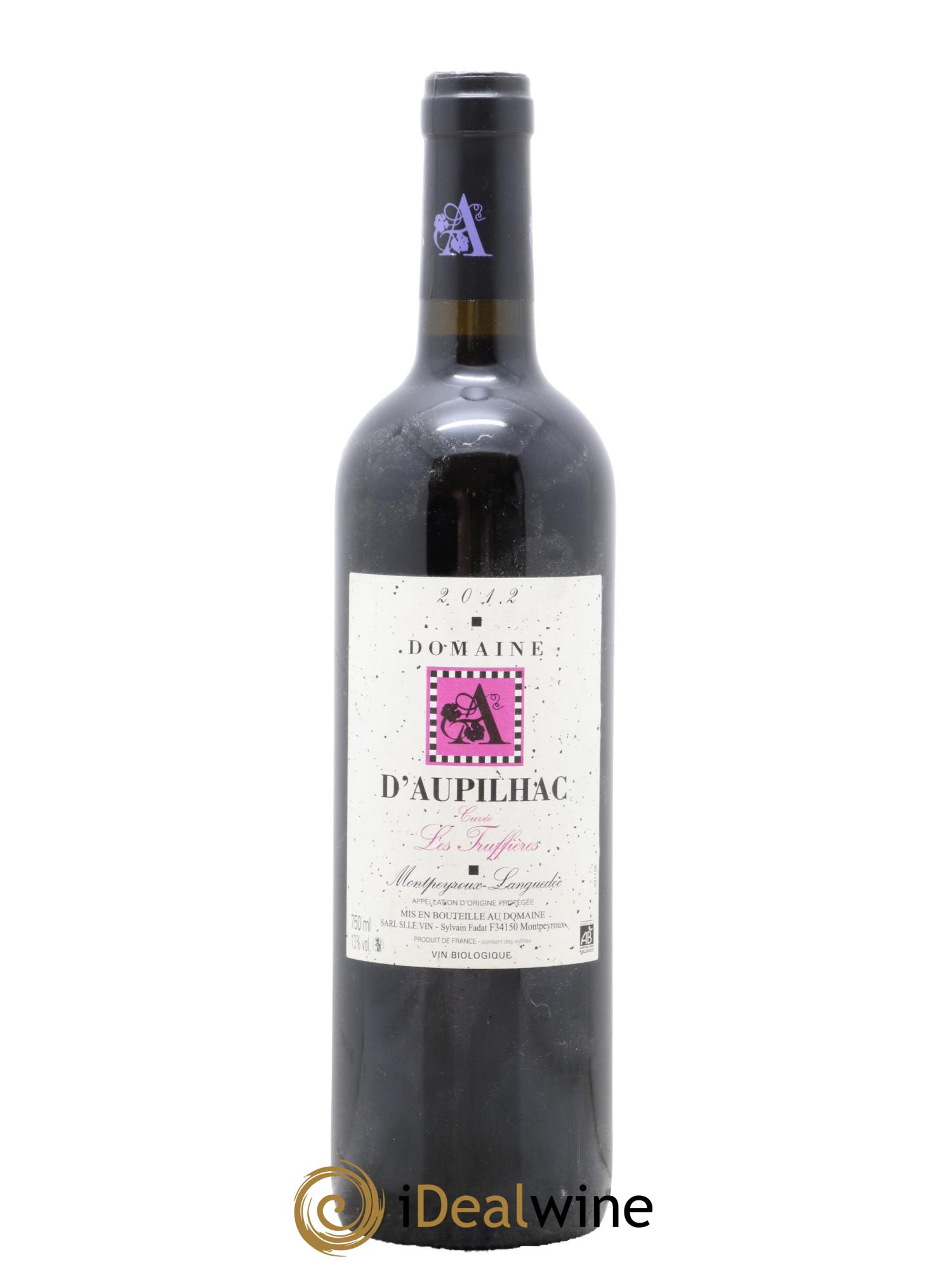 Coteaux du Languedoc Montpeyroux Les Truffieres  Domaine d'Aupilhac 2012 - Lotto di 1 bottiglia - 0