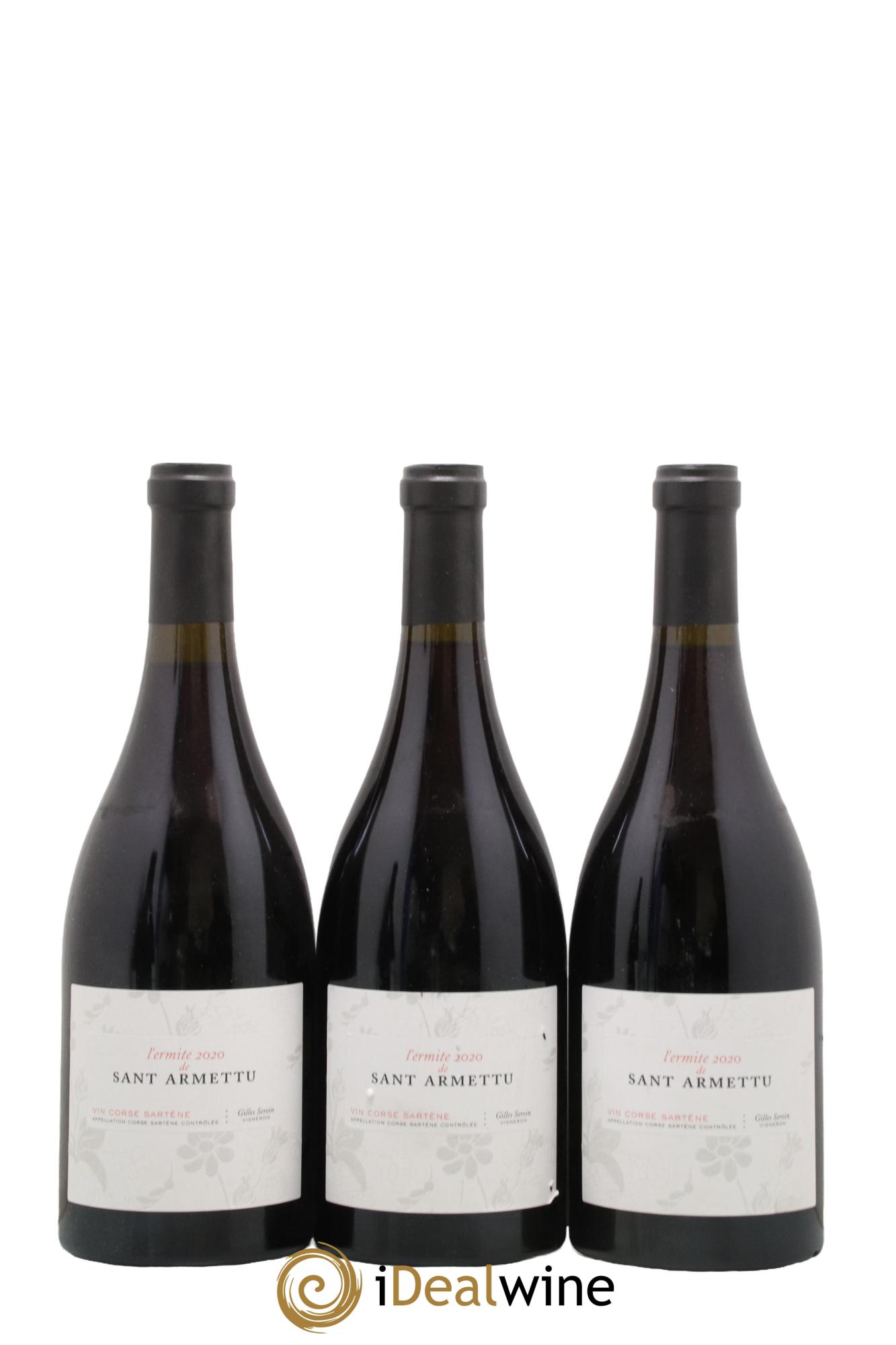 IGP Ile de Beauté l'Ermite Sant Armettu (Domaine) 2020 - Lot de 3 bouteilles - 0