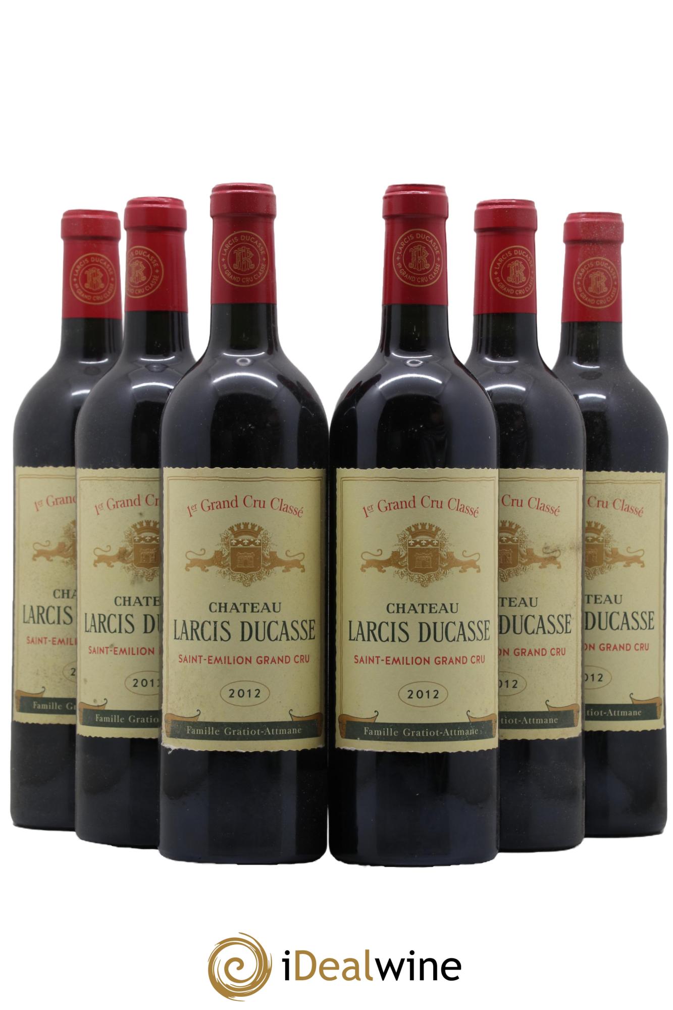 Château Larcis Ducasse 1er Grand Cru Classé B 2012 - Lot of 6 bottles - 0