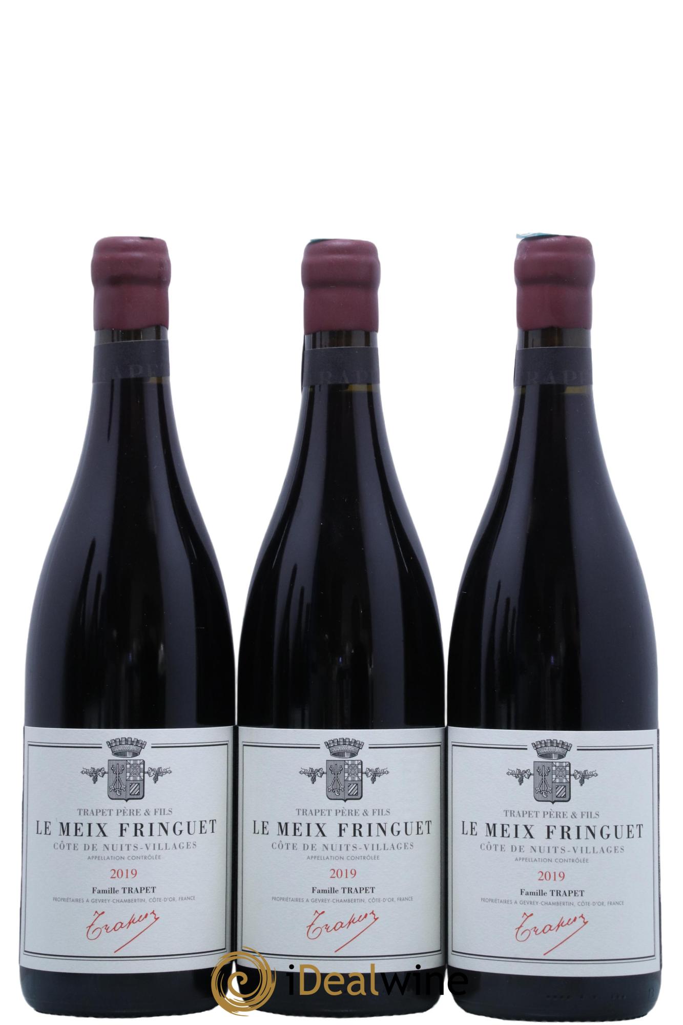 Côte de Nuits-Villages Le Meix Fringuet Domaine Trapet 2019 - Lot of 6 bottles - 2