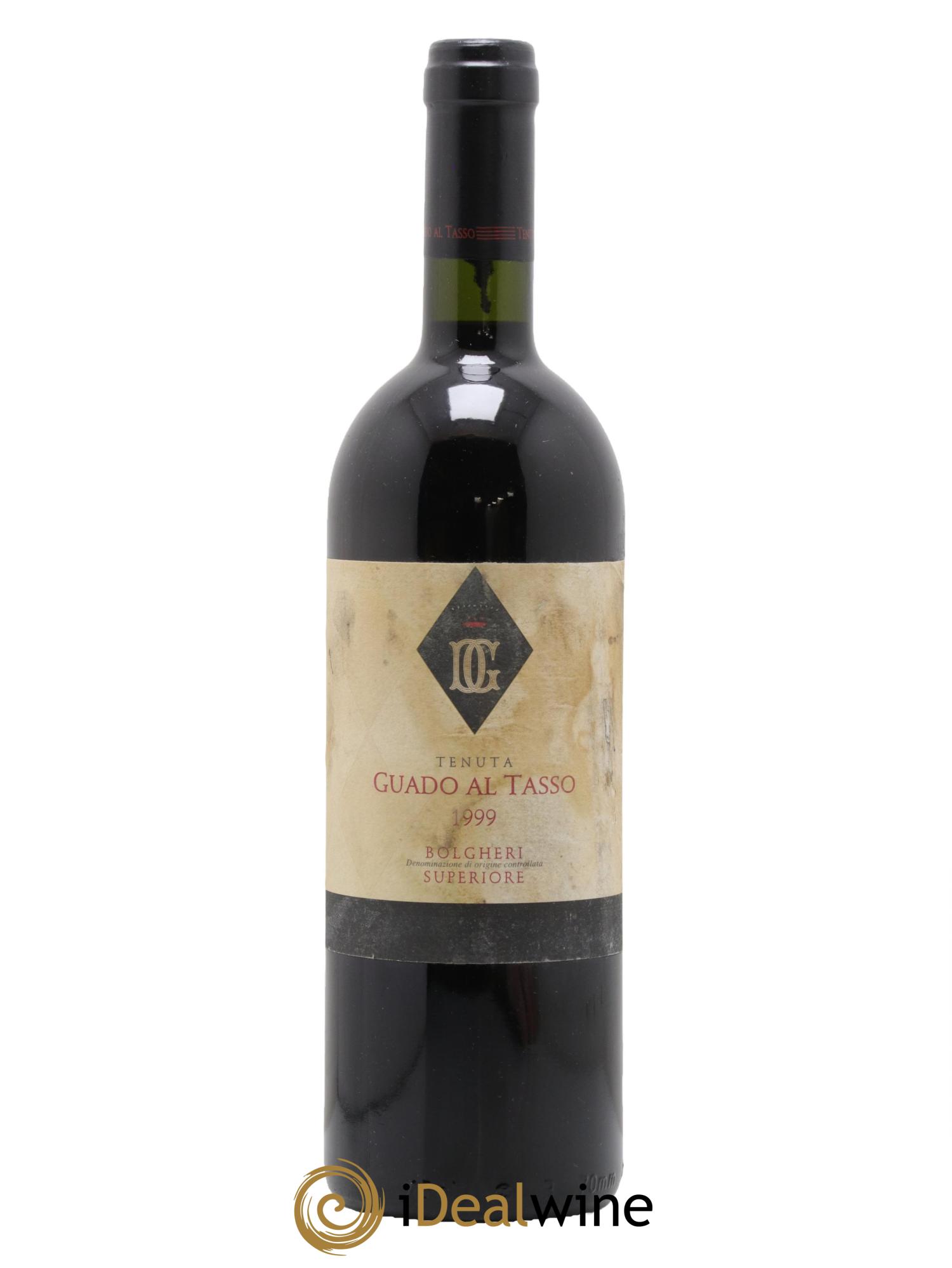 Bolgheri Superiore DOC Guado al Tasso Tenuta Guado al Tasso - Antinori 1999 - Lotto di 1 bottiglia - 0