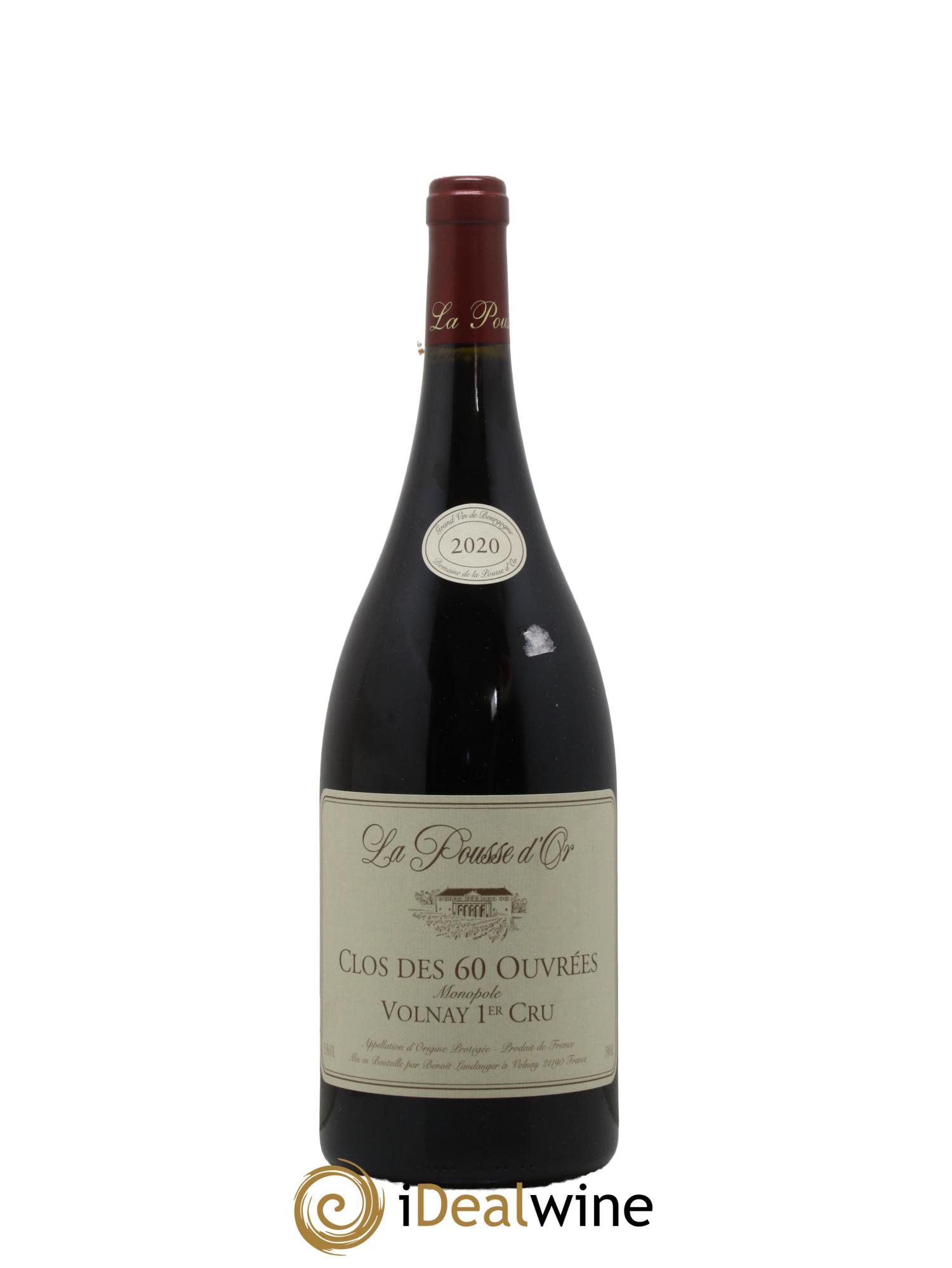 Volnay 1er Cru Clos des 60 ouvrées La Pousse d'Or (Domaine de) 2020 - Lot de 1 magnum - 0