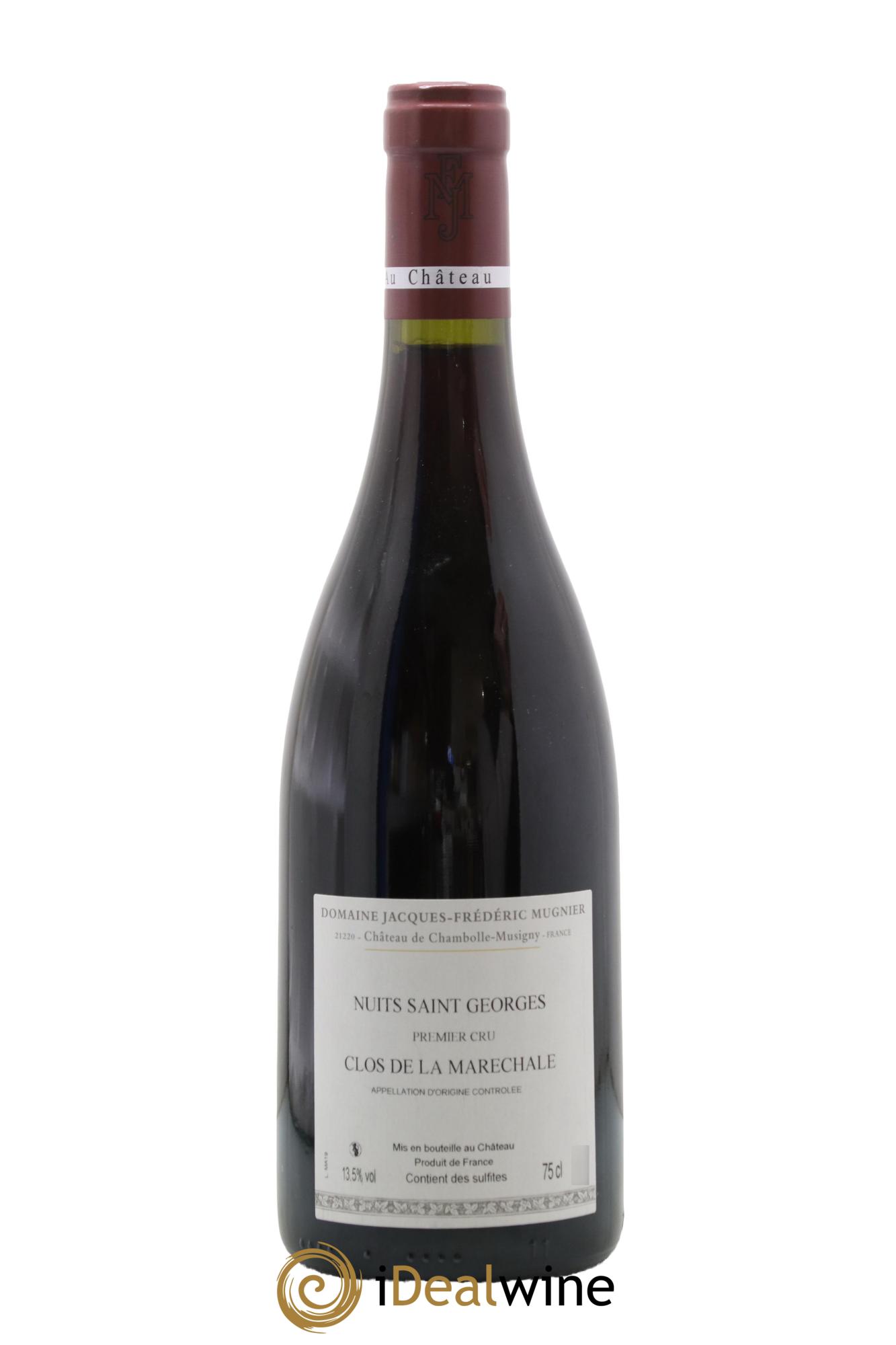 Nuits Saint-Georges 1er Cru Clos de La Maréchale Jacques-Frédéric Mugnier 2019 - Lot de 1 bouteille - 1