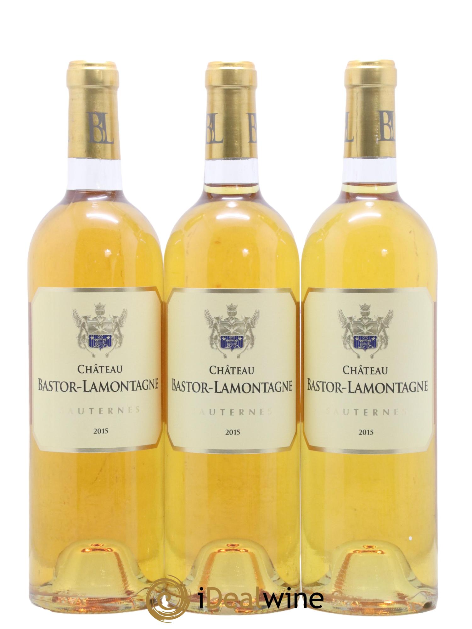 Château Bastor Lamontagne 2015 - Posten von 3 Flaschen - 0